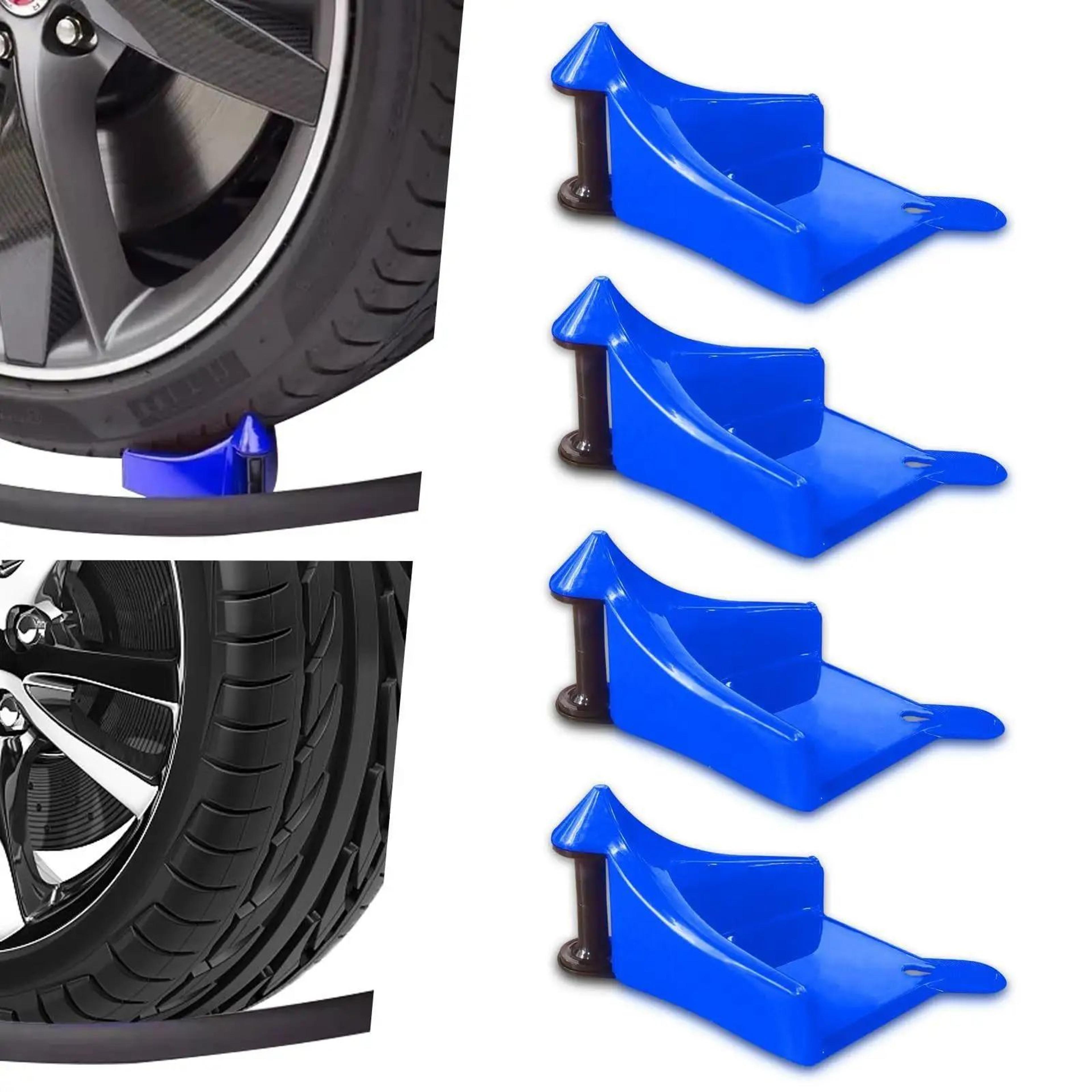 4-piece tire wedge car hose guide set for car detailing and outdoor cleaning