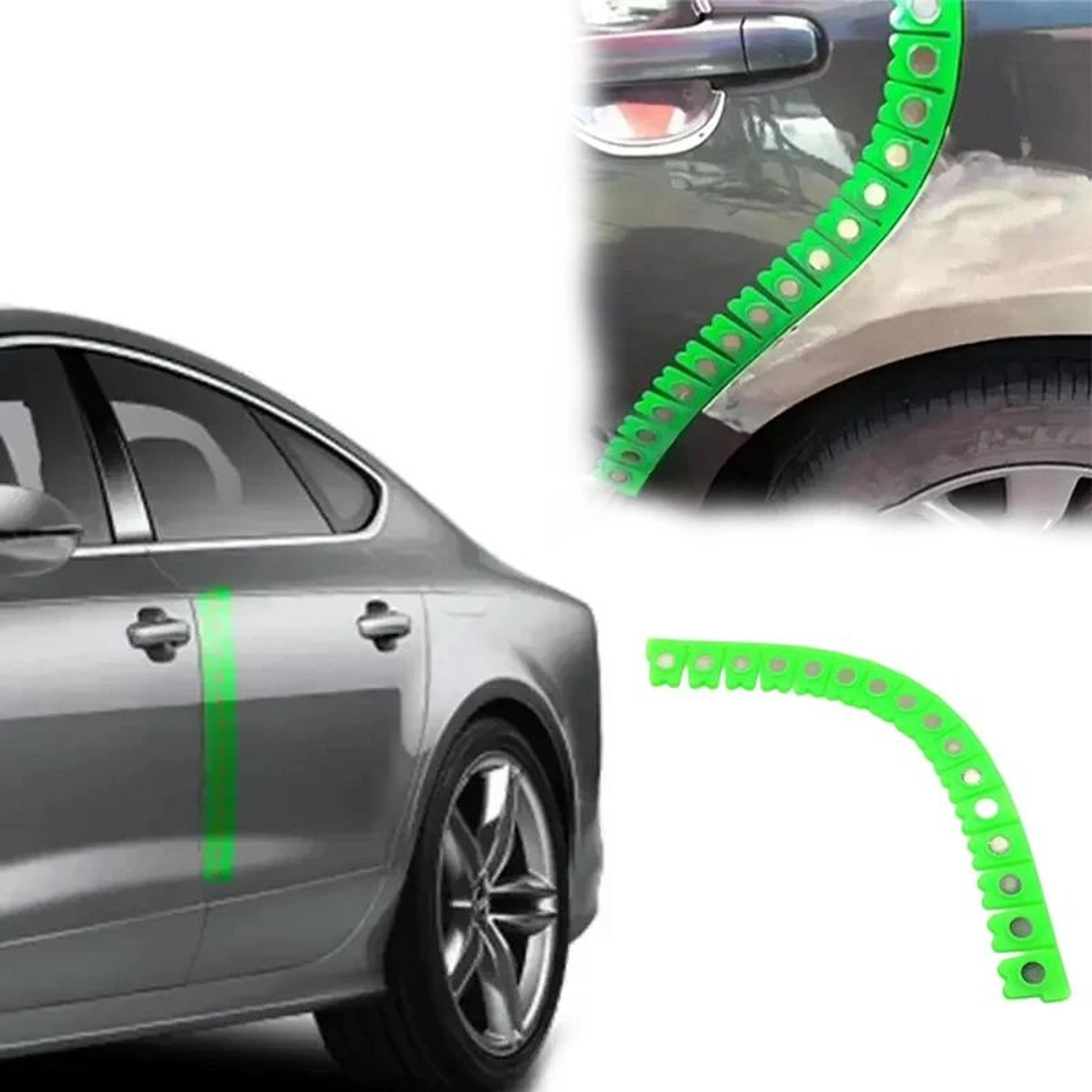 magnetic paint protection strip for auto body repair and sheet metal paint protection