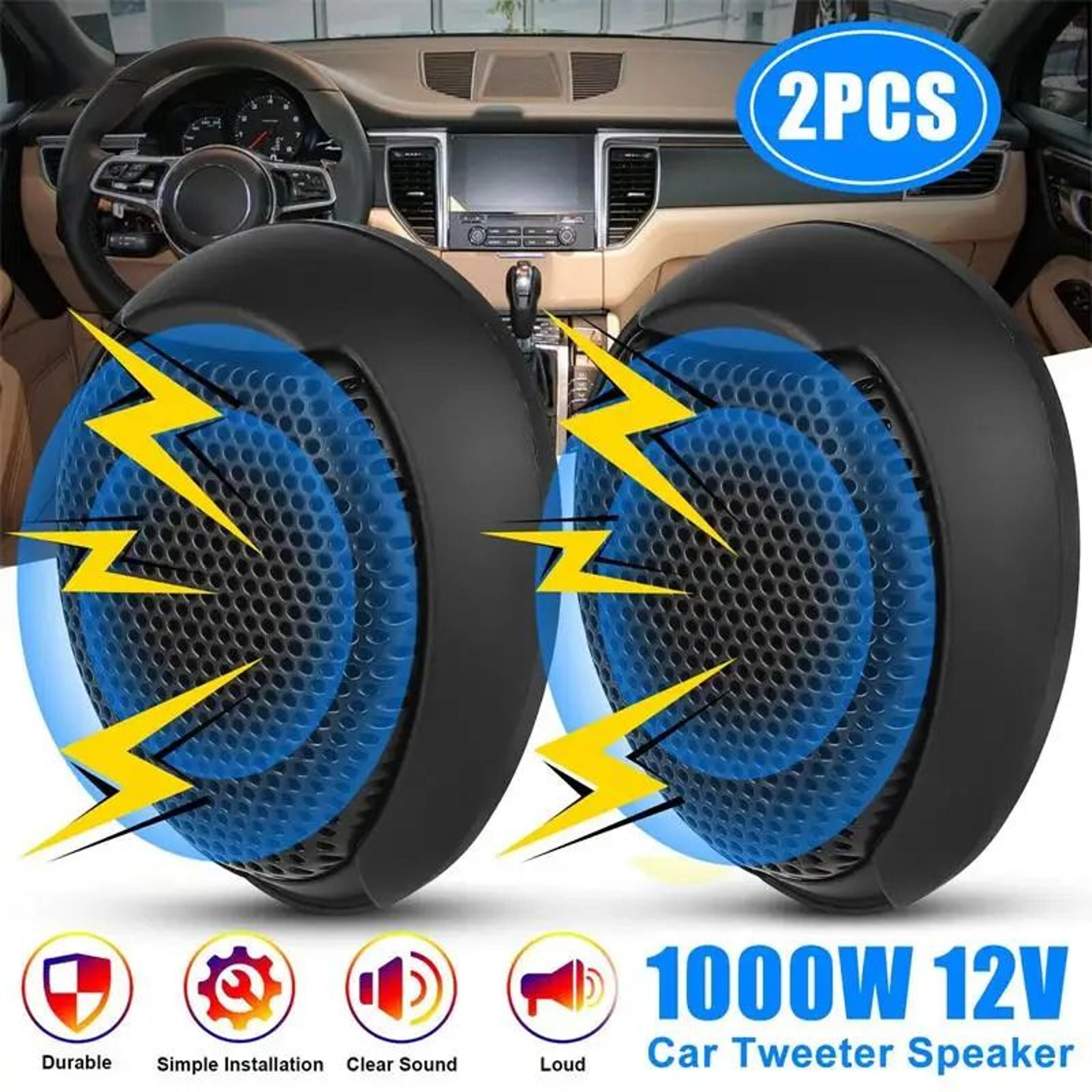 waterproof car audio tweeters 1000w hifi car tweeter speakers pair with noise reduction