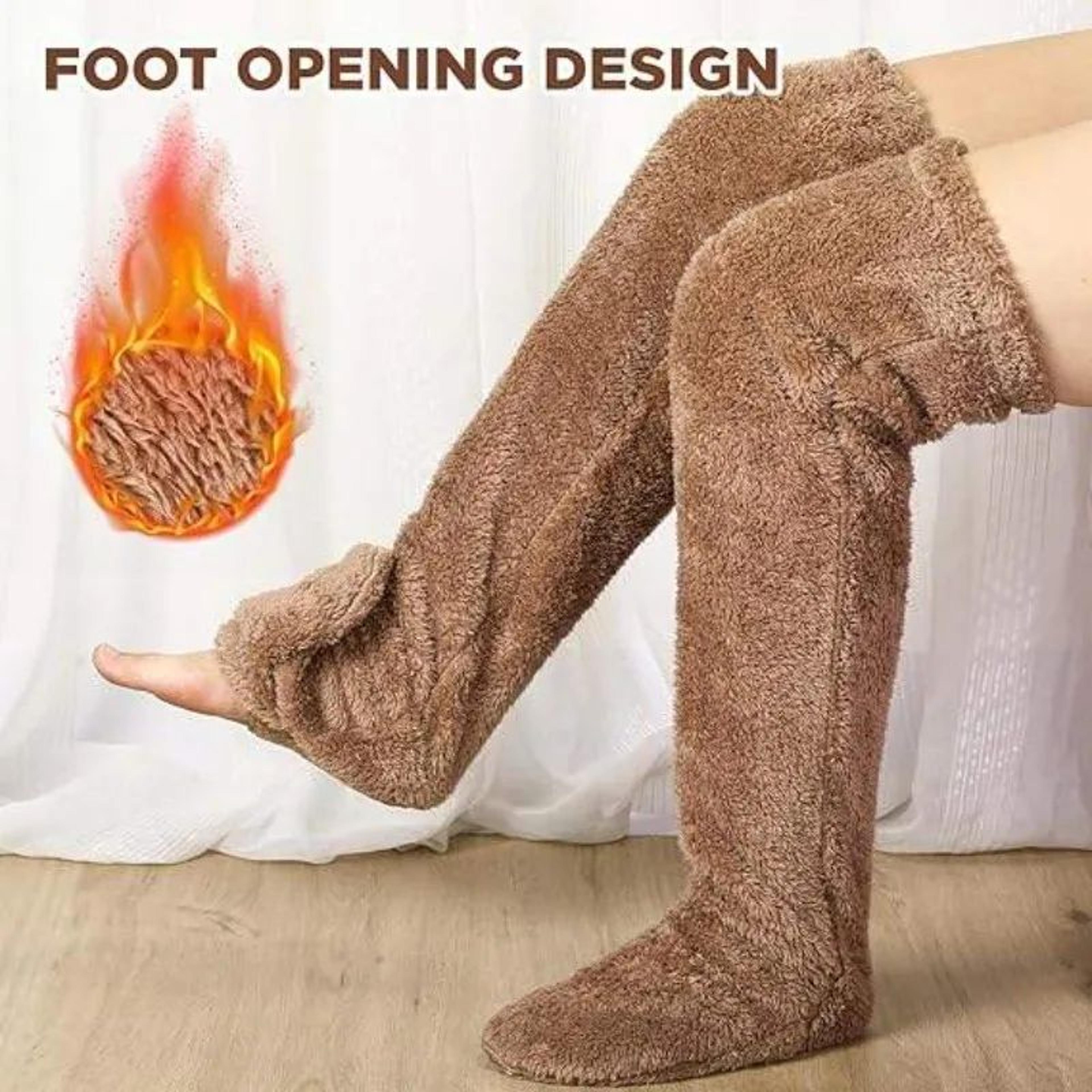 cozy thermal bed socks foot warmer for men and women winter sleeping socks