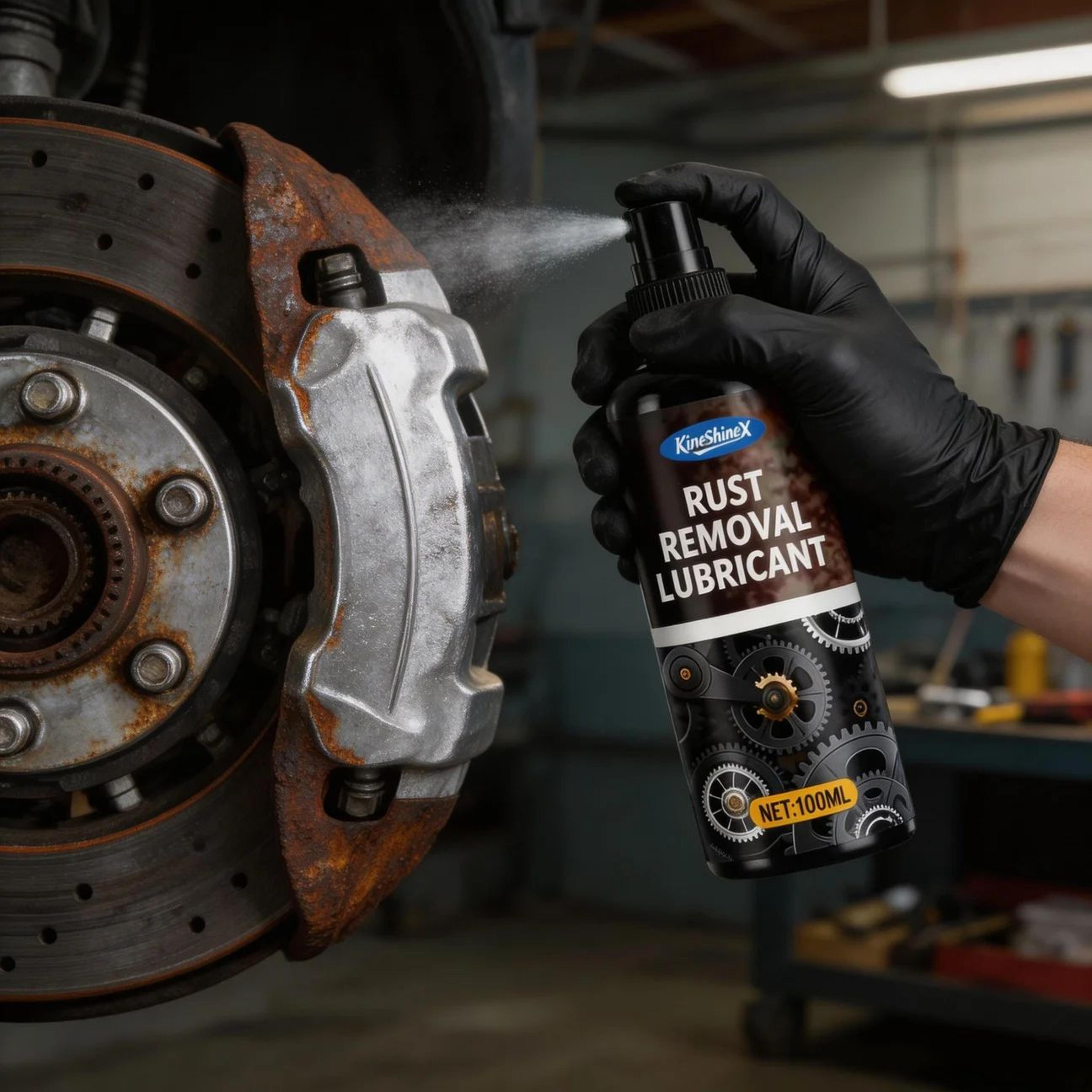 universal rust remover spray 100ml for car wheels and metal surfaces