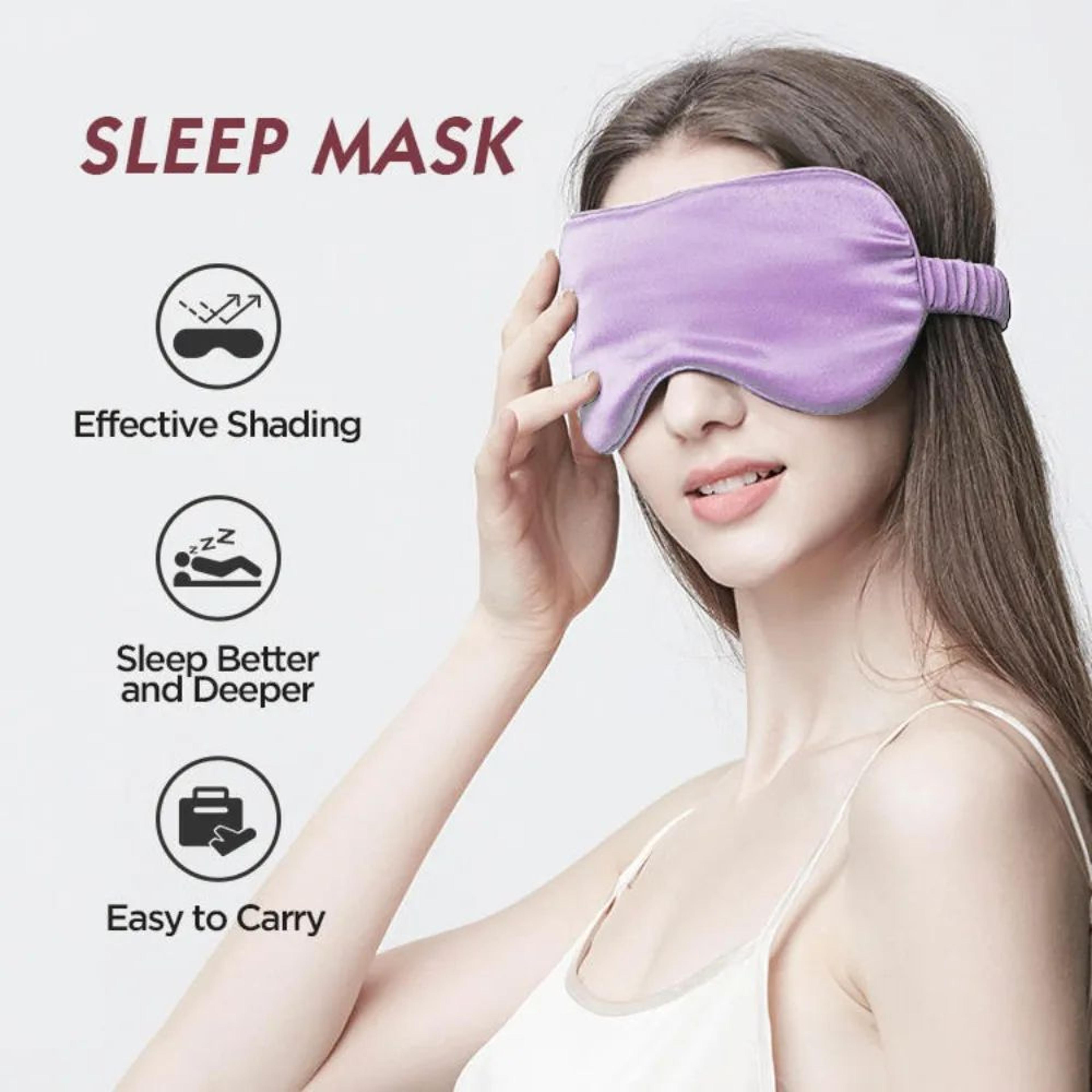 comfortcloud sleep mask blackout eye mask with soft silk sleep mask fabric and elastic strap
