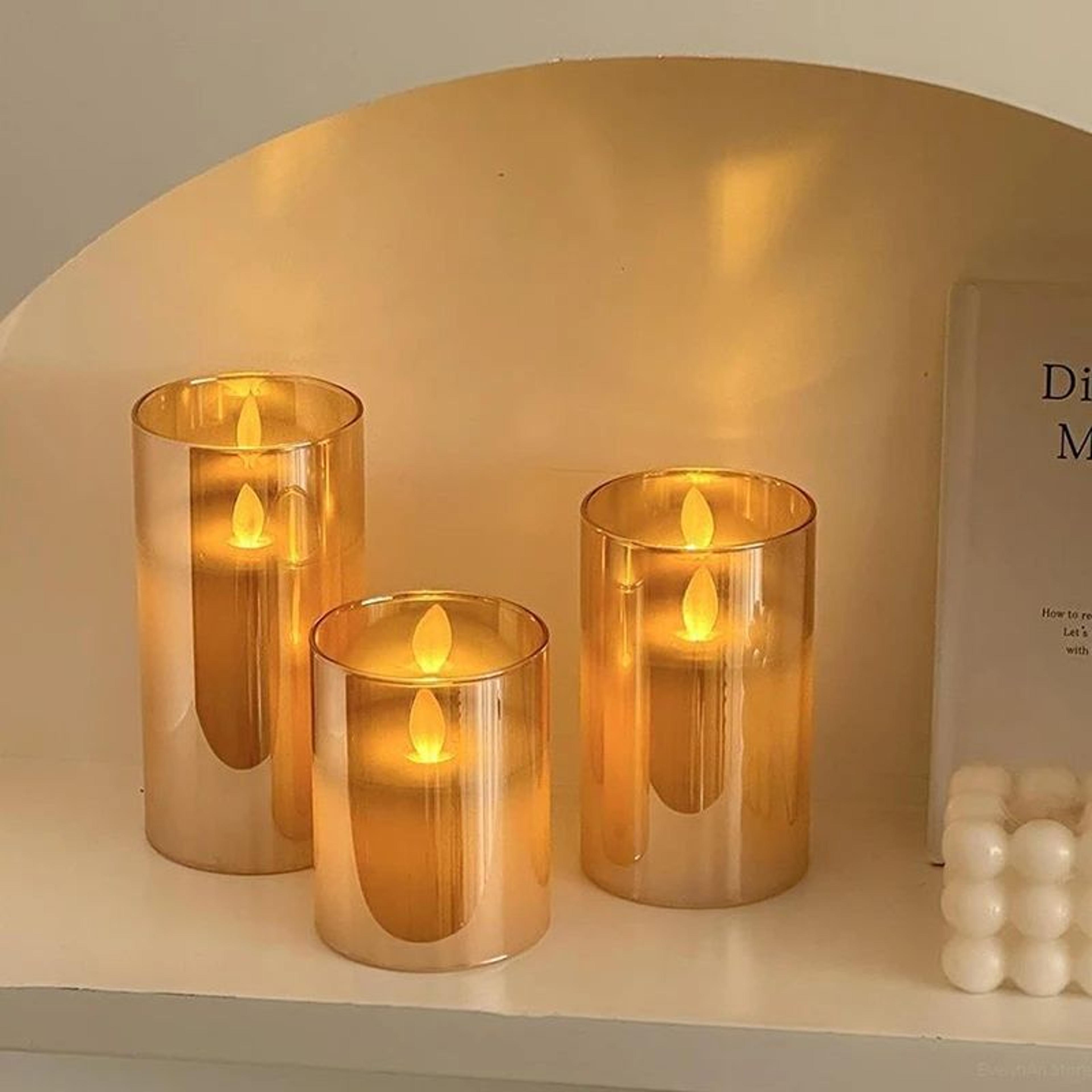 flameless led candles battery operated tea lights for wedding and home decor