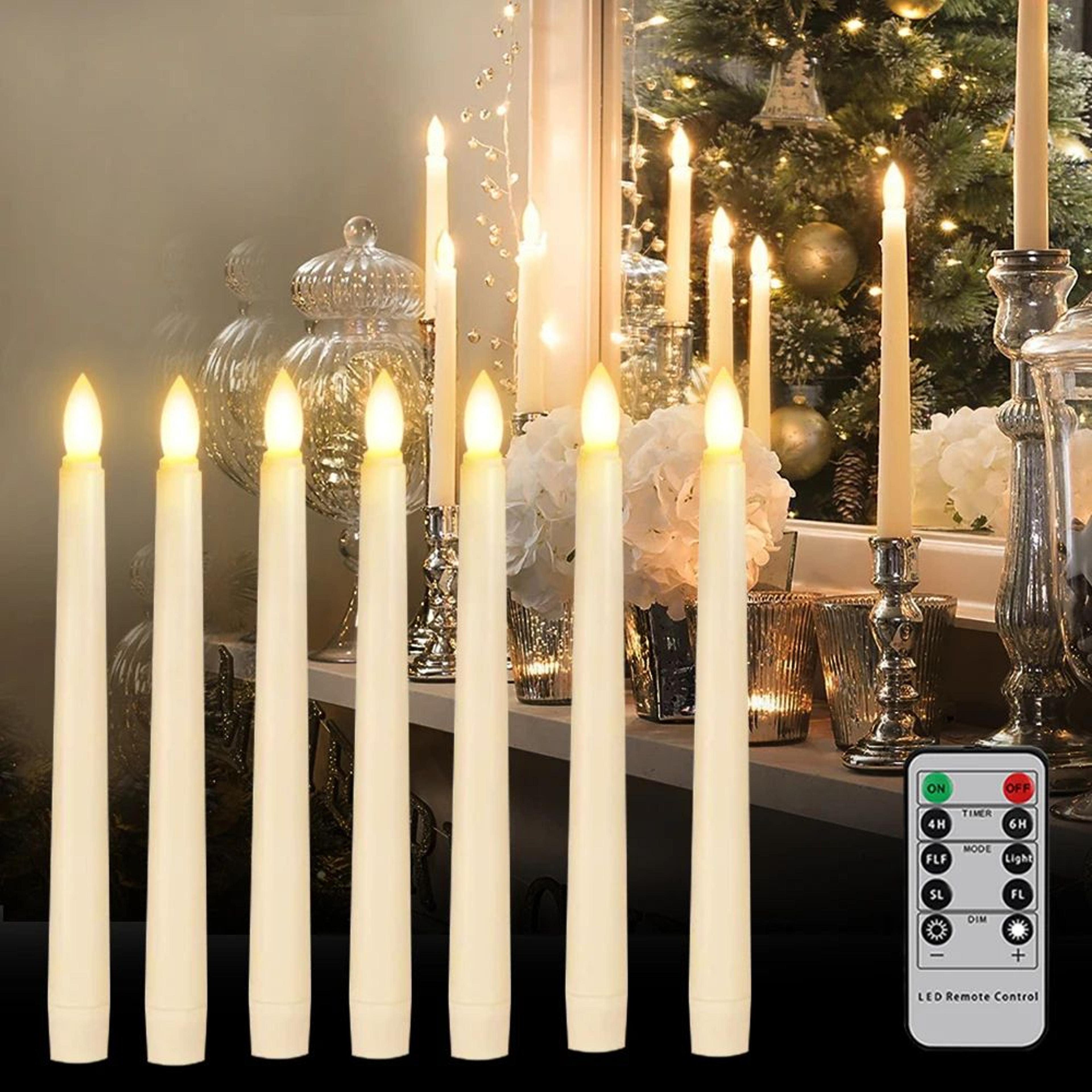 300 hour flameless led candle with realistic flickering warm light for home and wedding decor