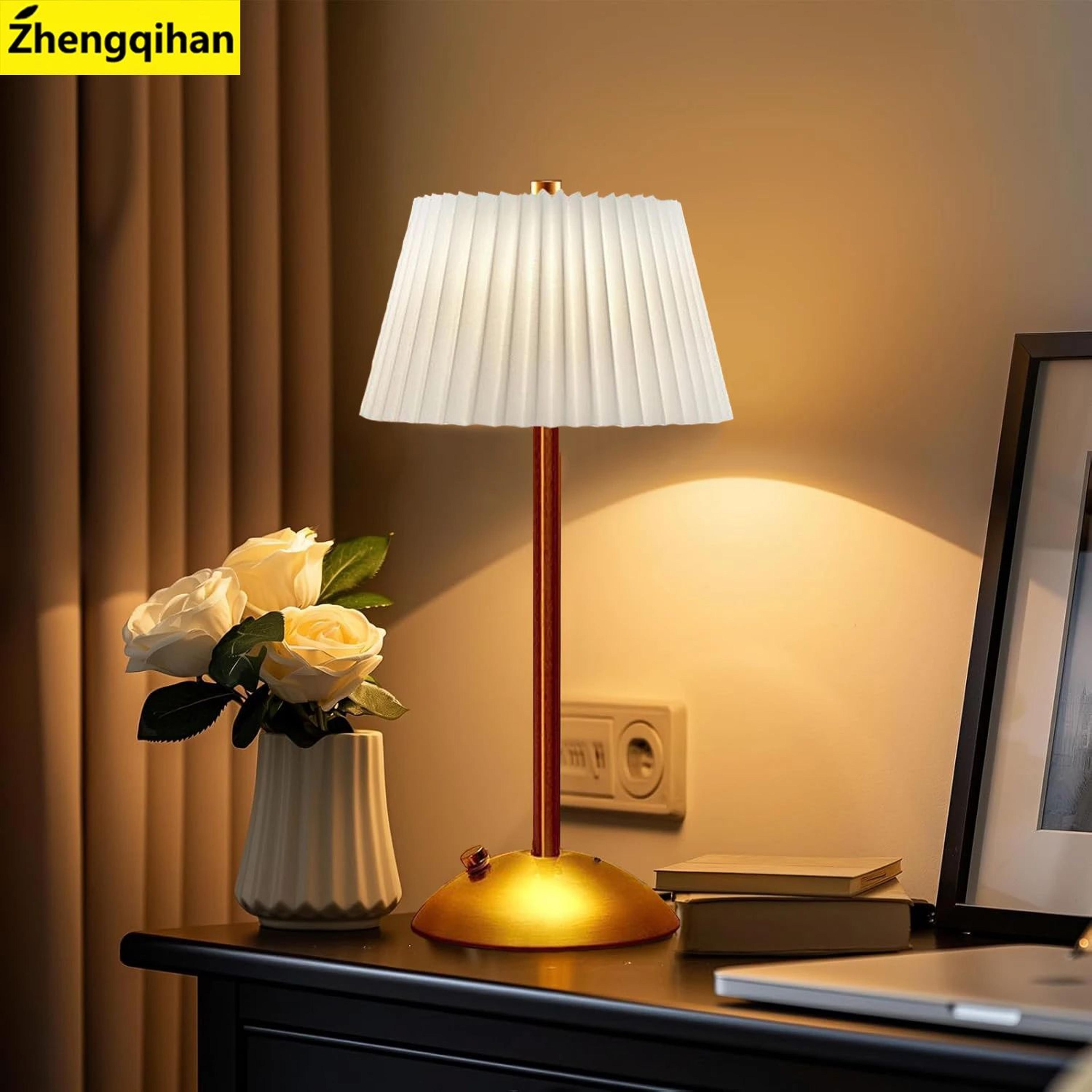 lumitouch rechargeable table lamp – led touch lamp cordless desk light with adjustable brightness