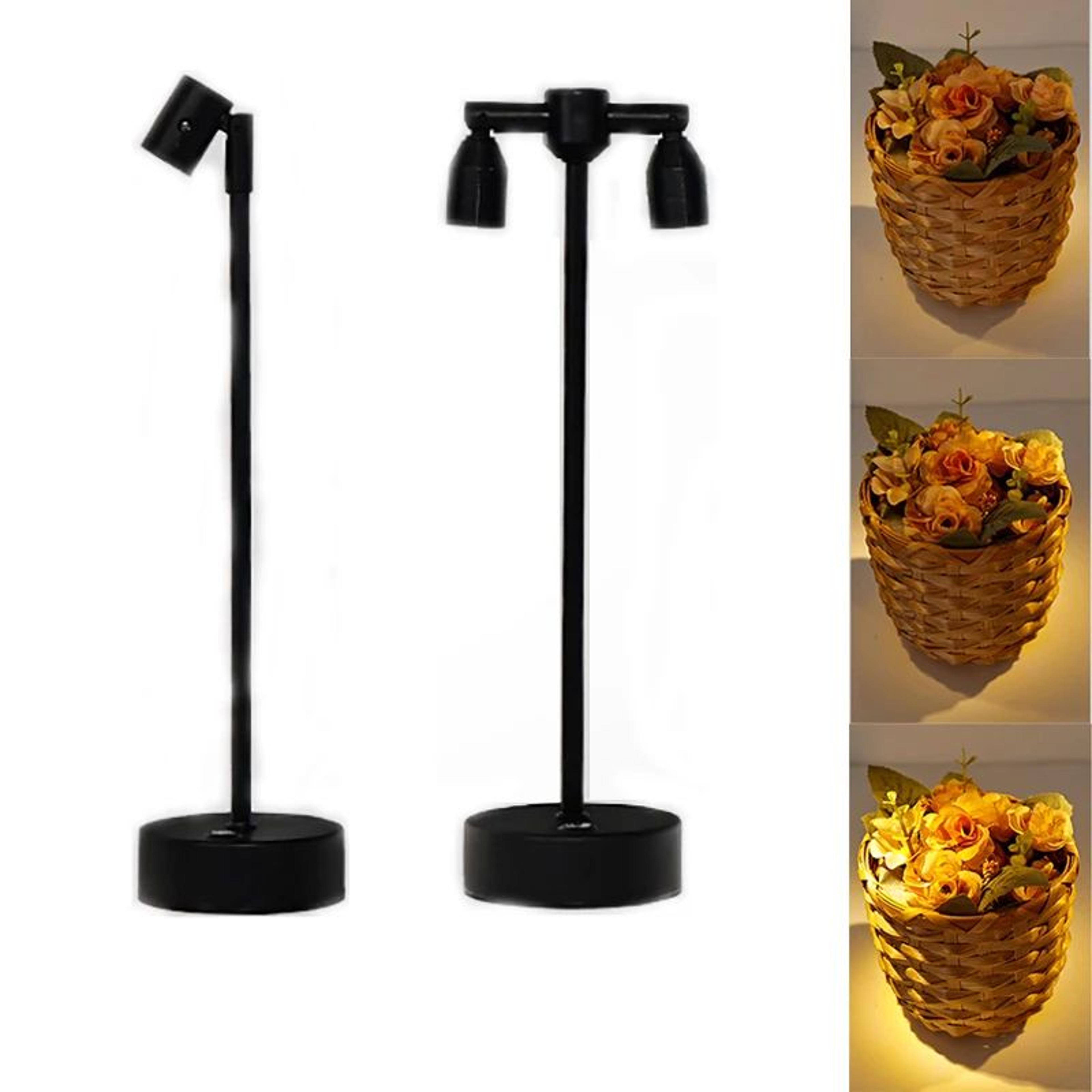 lumiglow rechargeable table lamp – cordless led touch lamp for restaurants, bars & home decor