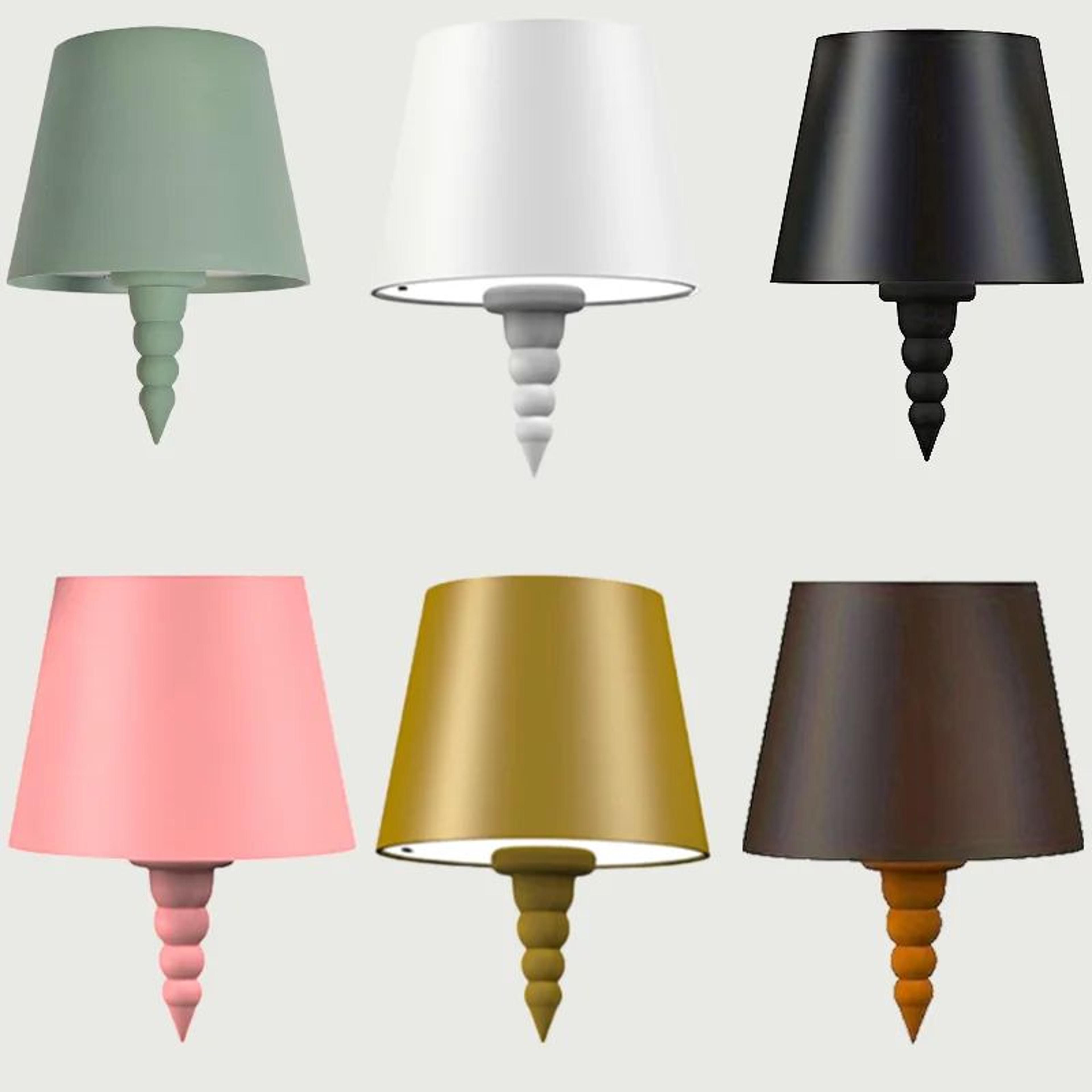 rechargeable led wine bottle table lamp with touch control
