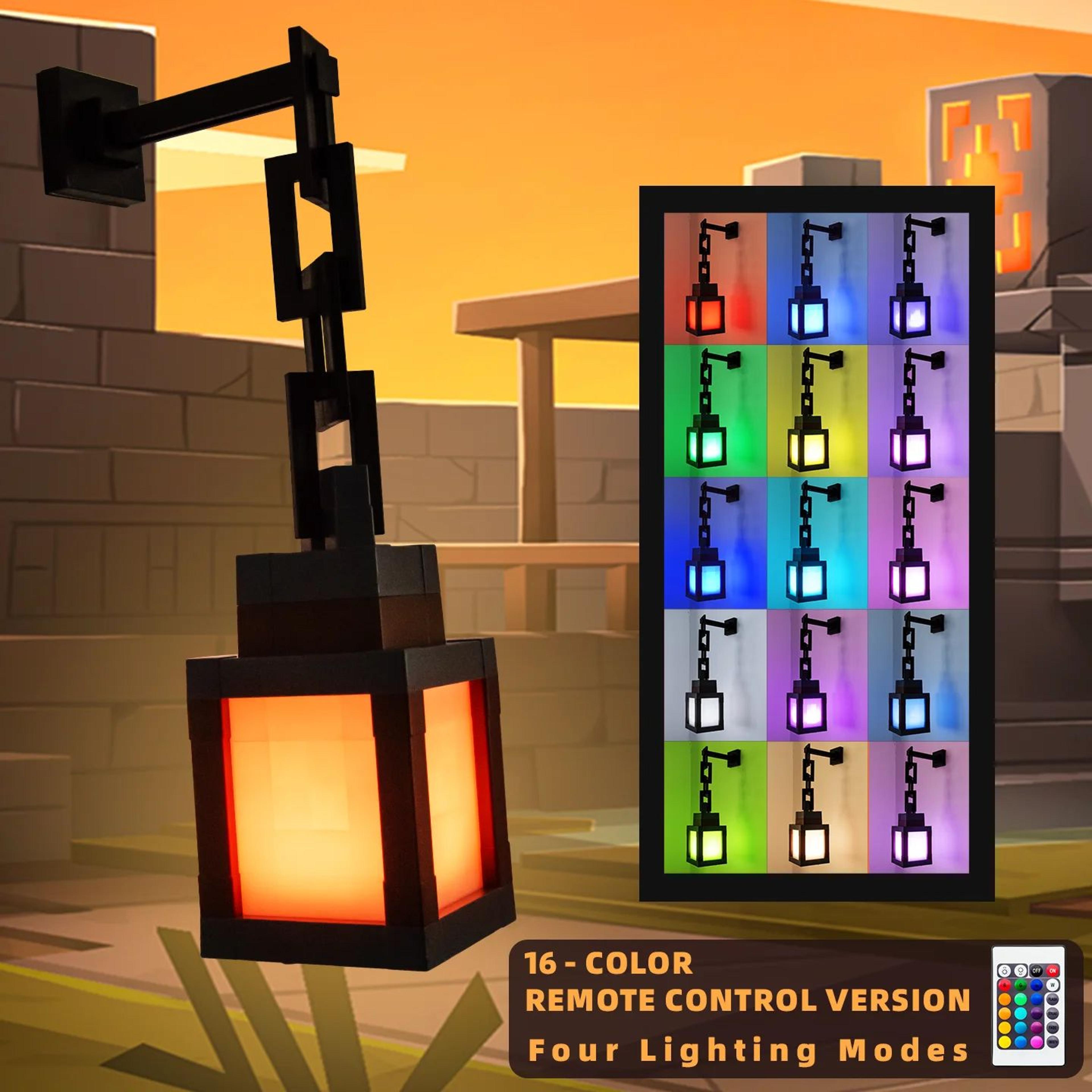 pixel night light led bedside lamp – rechargeable ambient mood light