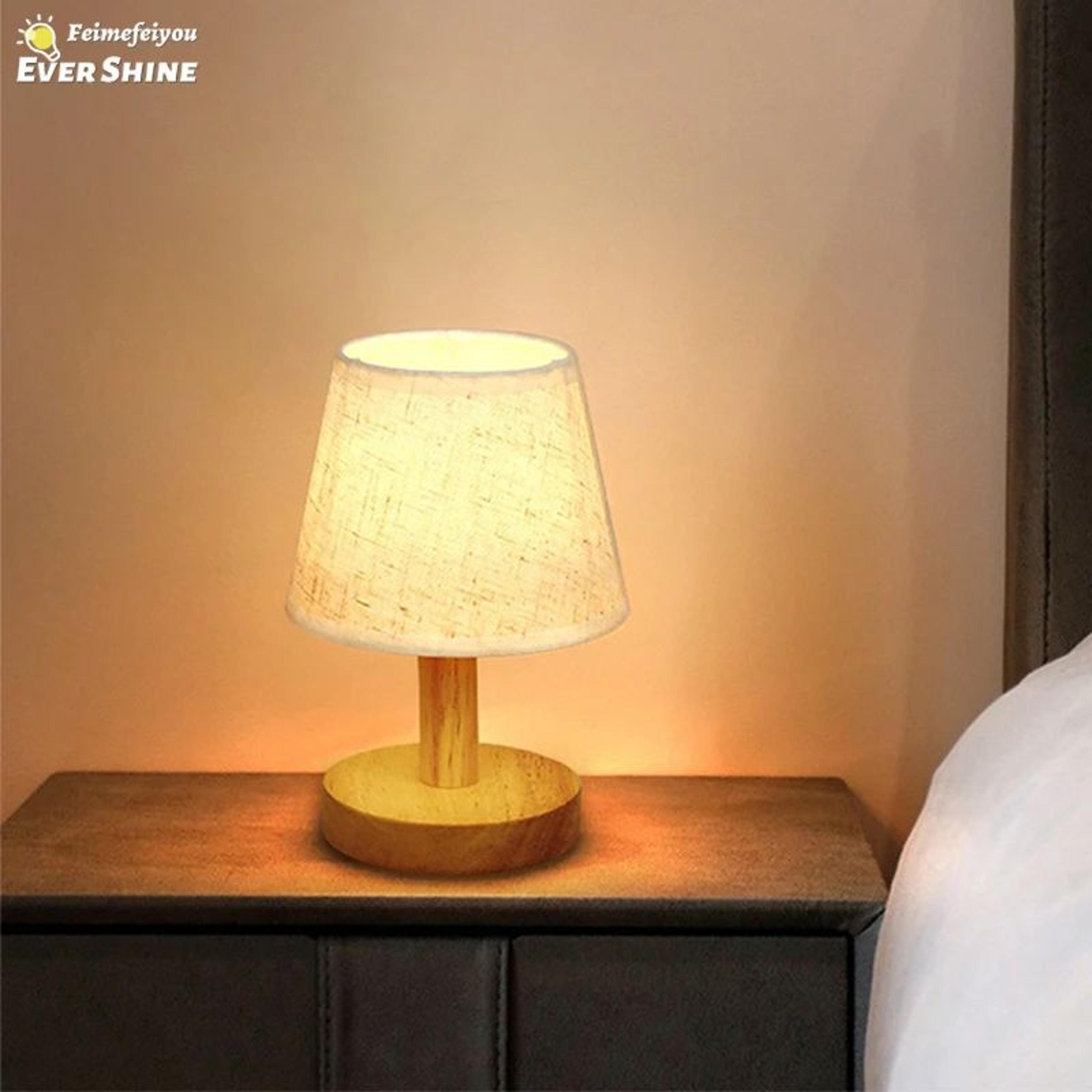 retro led desk lamp with usb power – vintage bedside night light for home & office