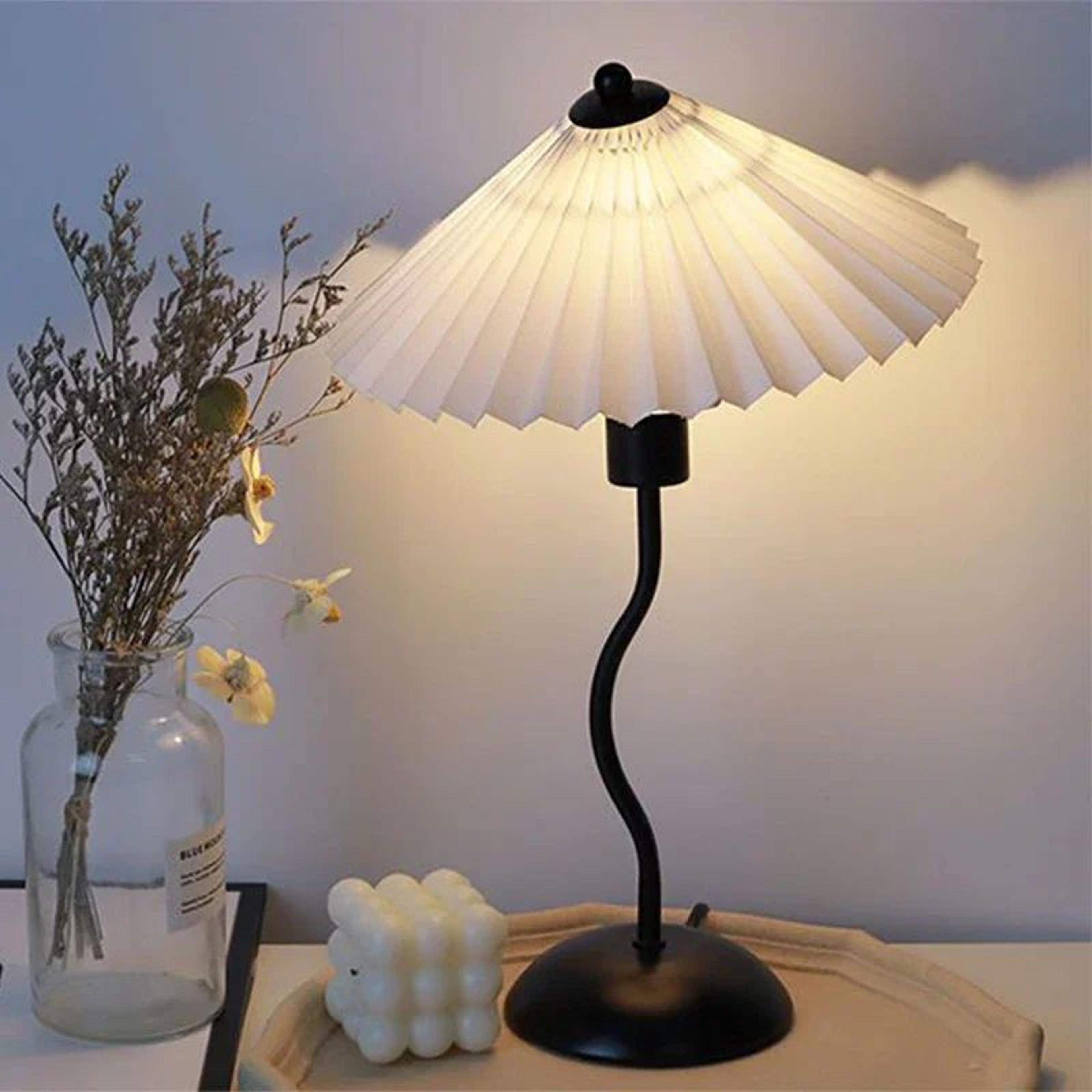 nordic led table lamp – modern bedside lamp for cozy ambient lighting