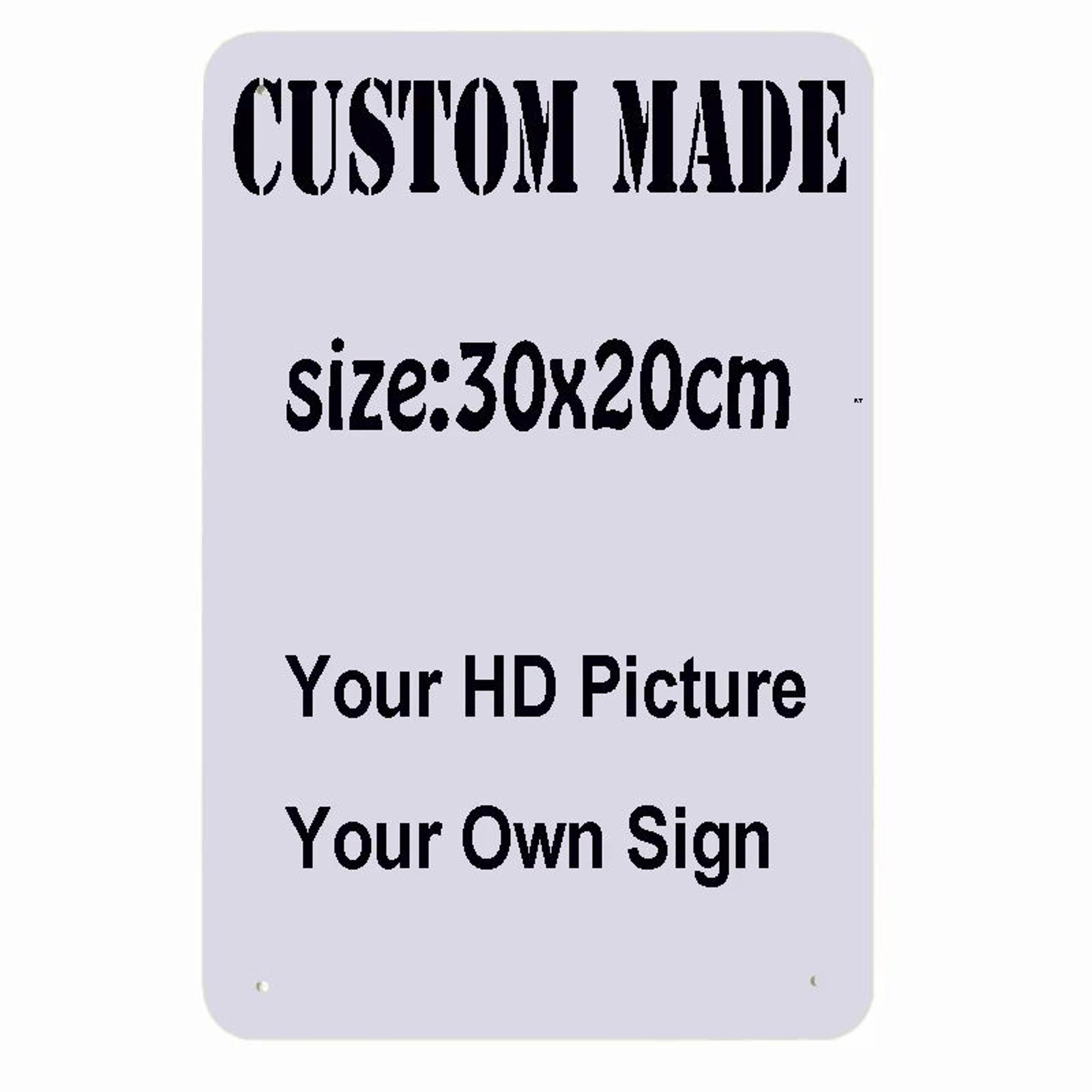 custom memory personalized metal sign – vintage tin wall decor