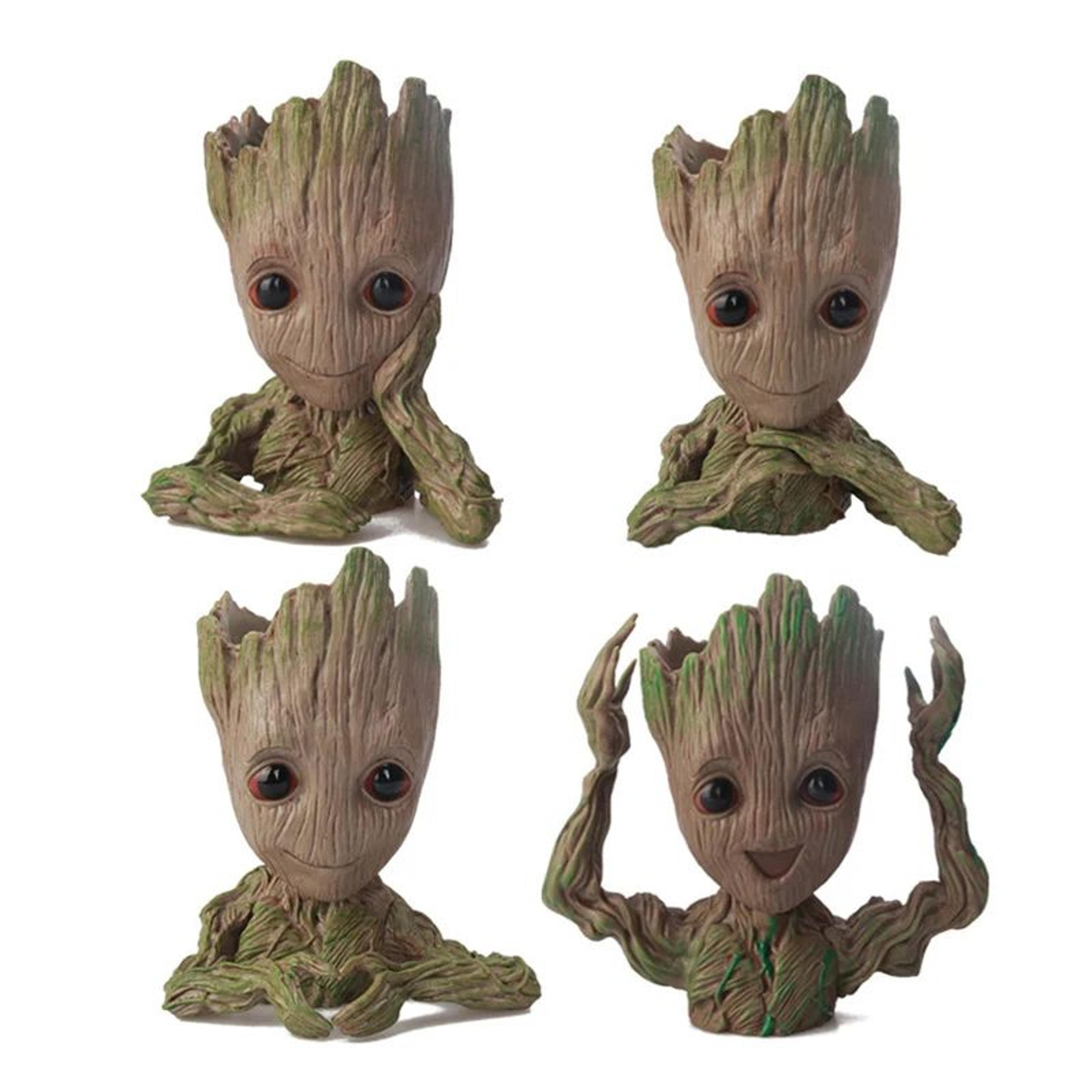 groot planter pen holder and desk organizer