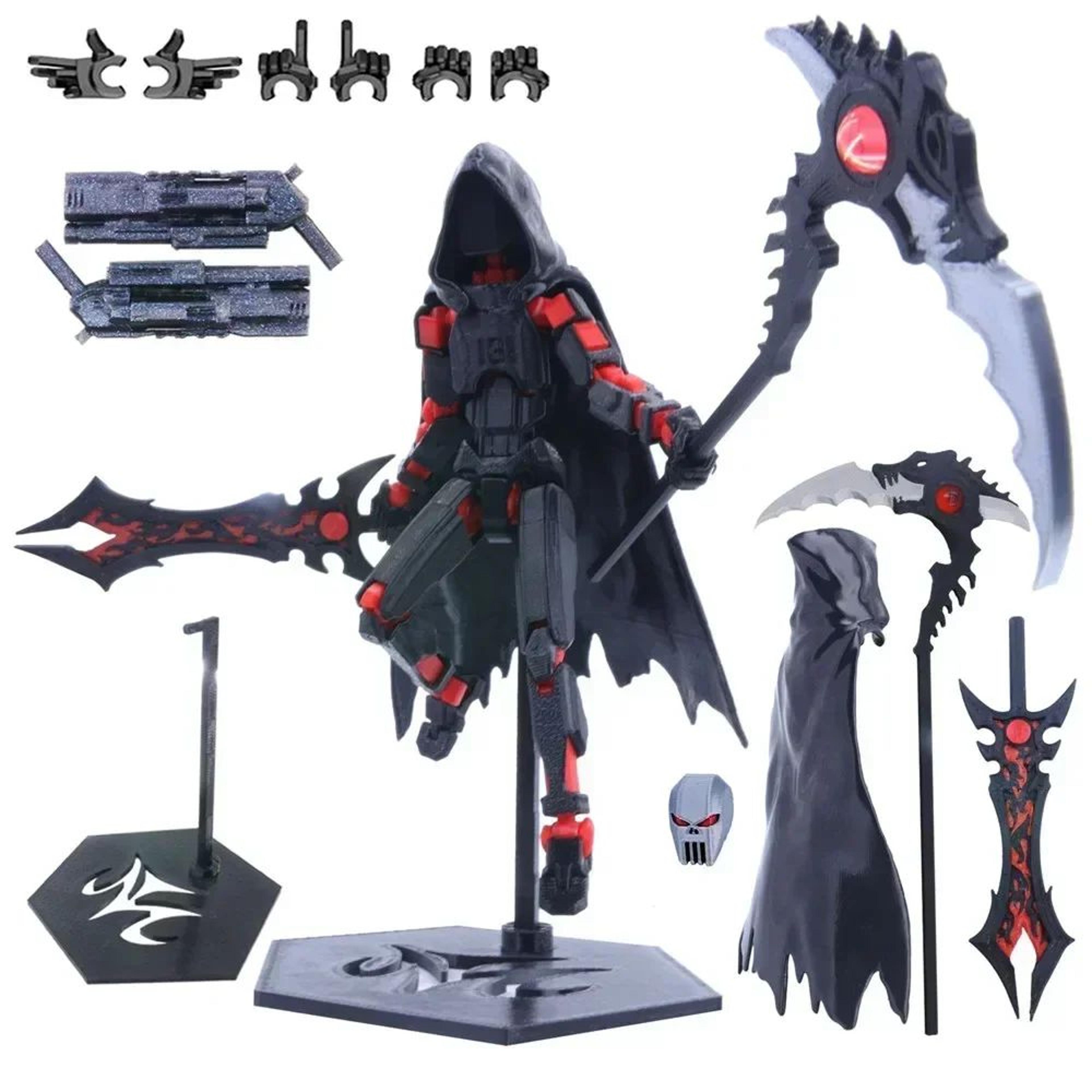 titan 13 death swordsman t13 action figure poseable collectible