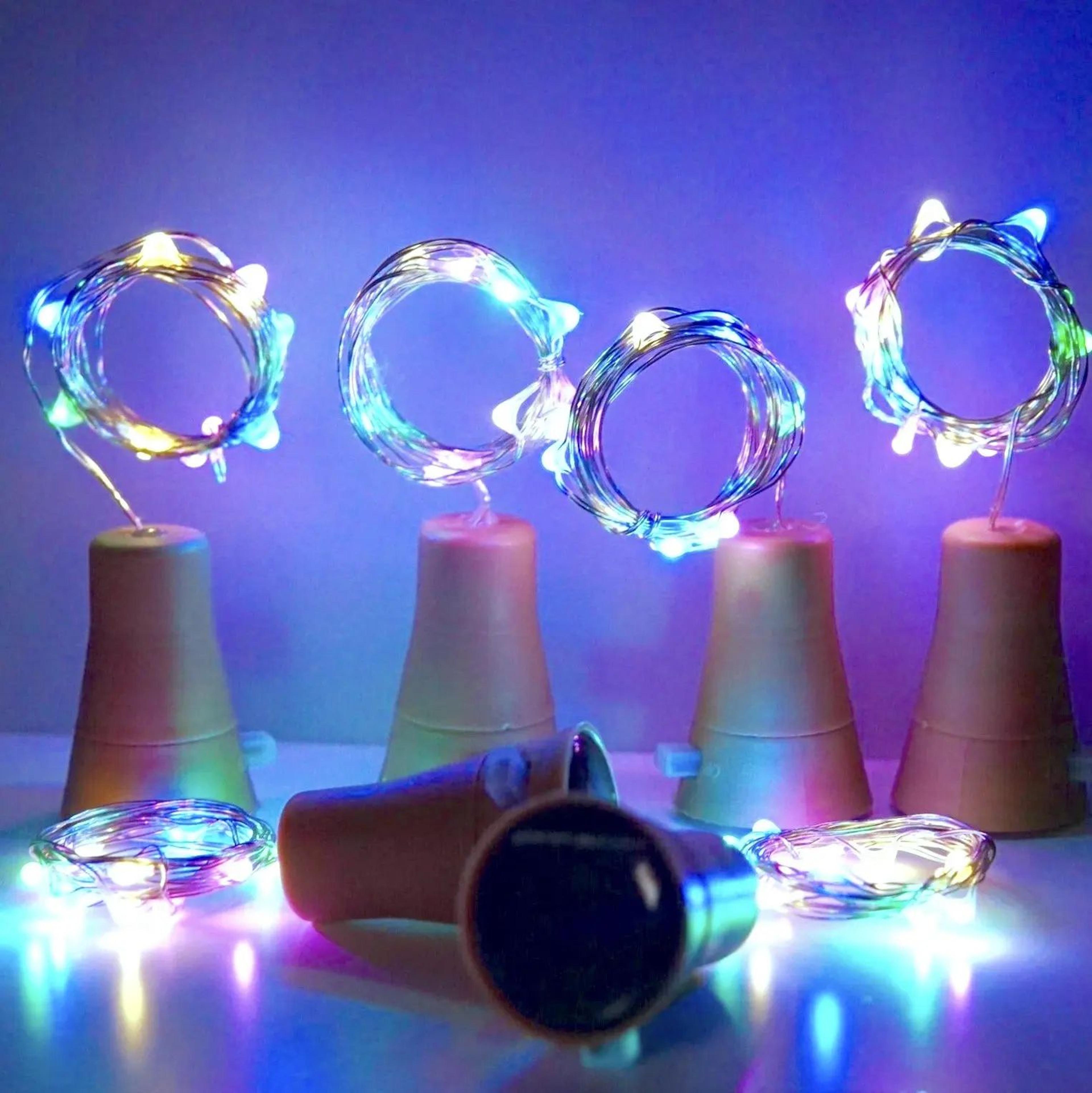 solarglow solar wine bottle lights with waterproof led cork string
