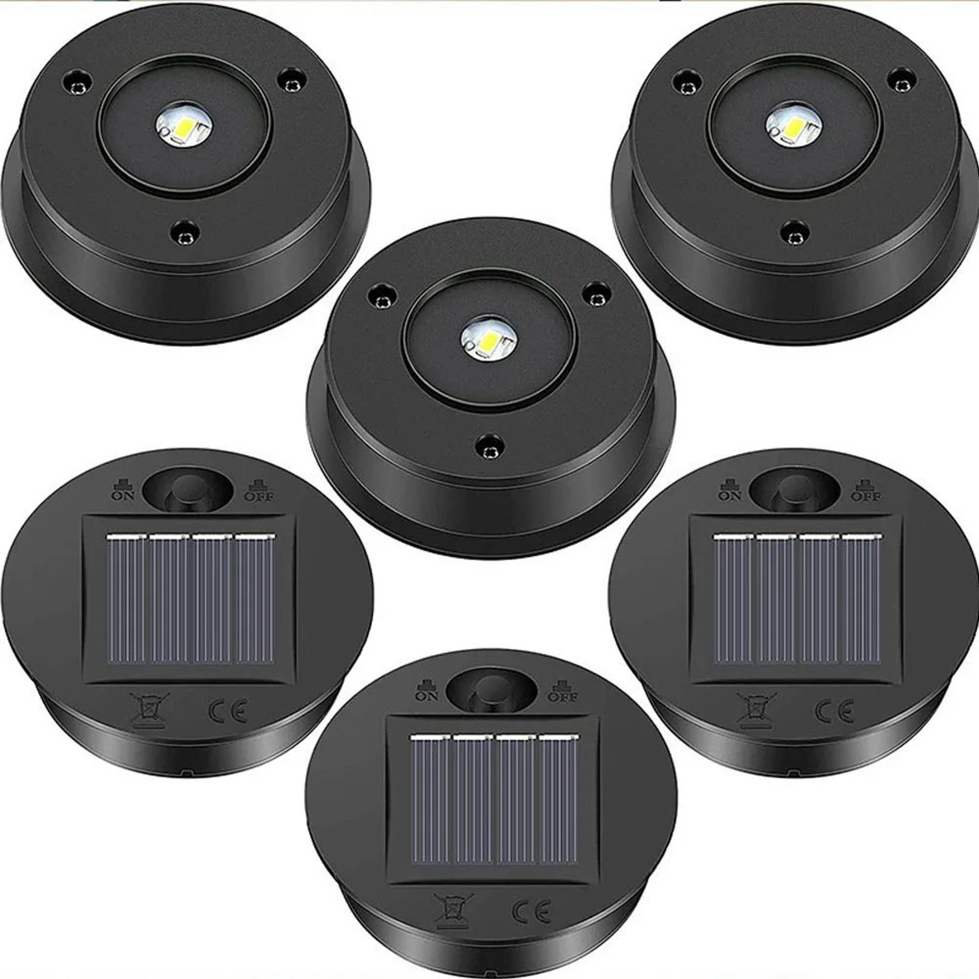 solar lantern replacement top waterproof led solar light lid 7cm 8cm