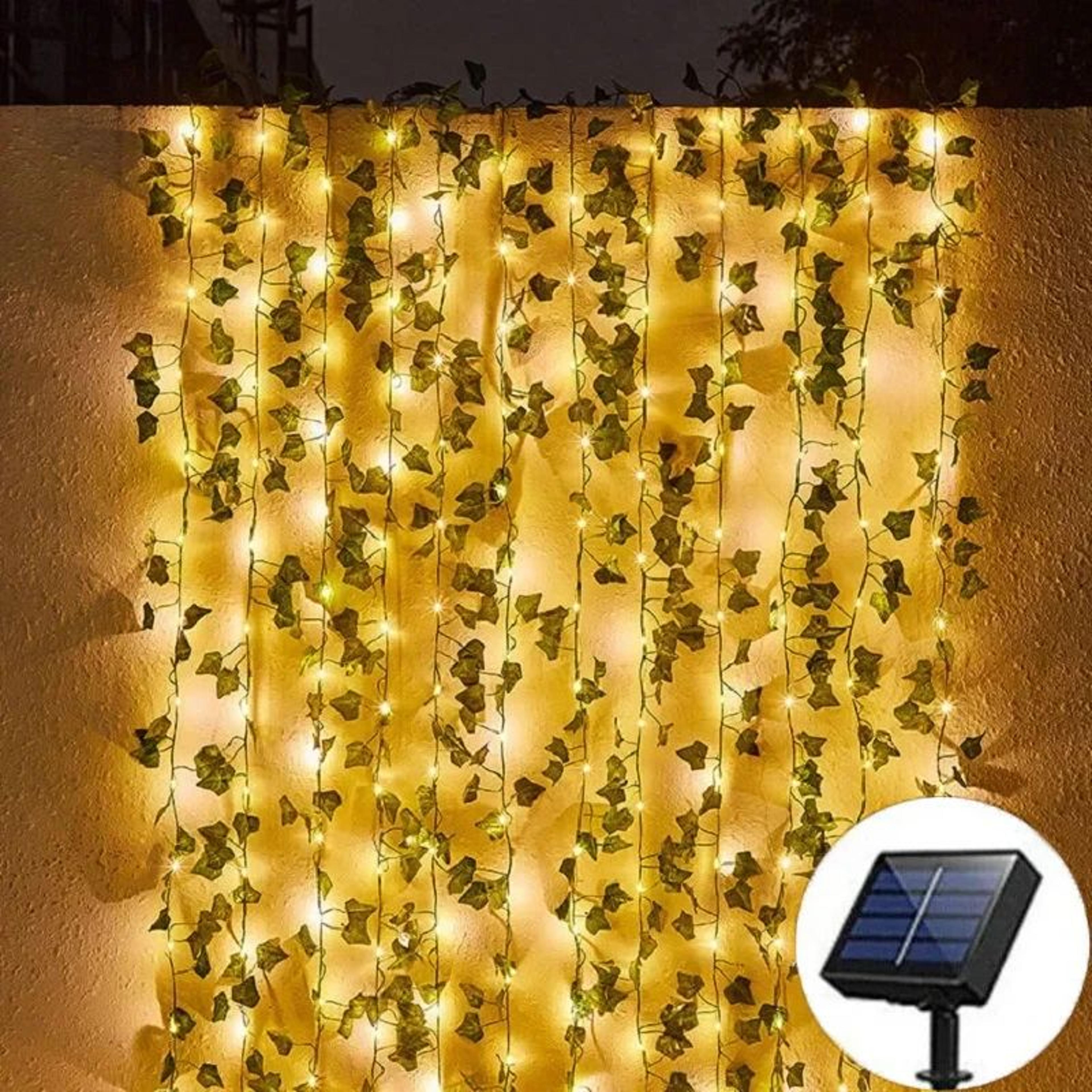 lumibloom solar flower garland lights