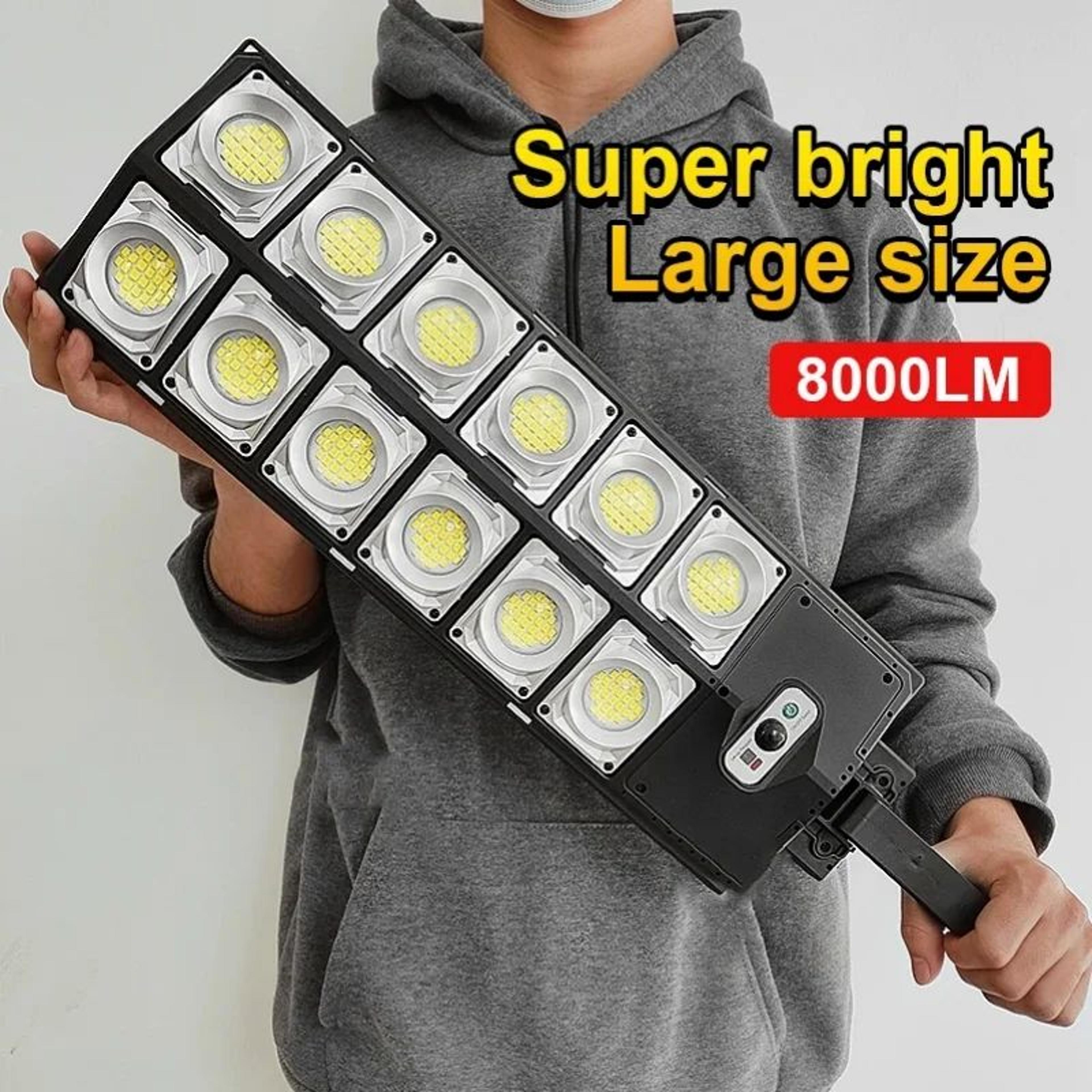 lumaguard 250w solar flood lights with motion sensor and remote