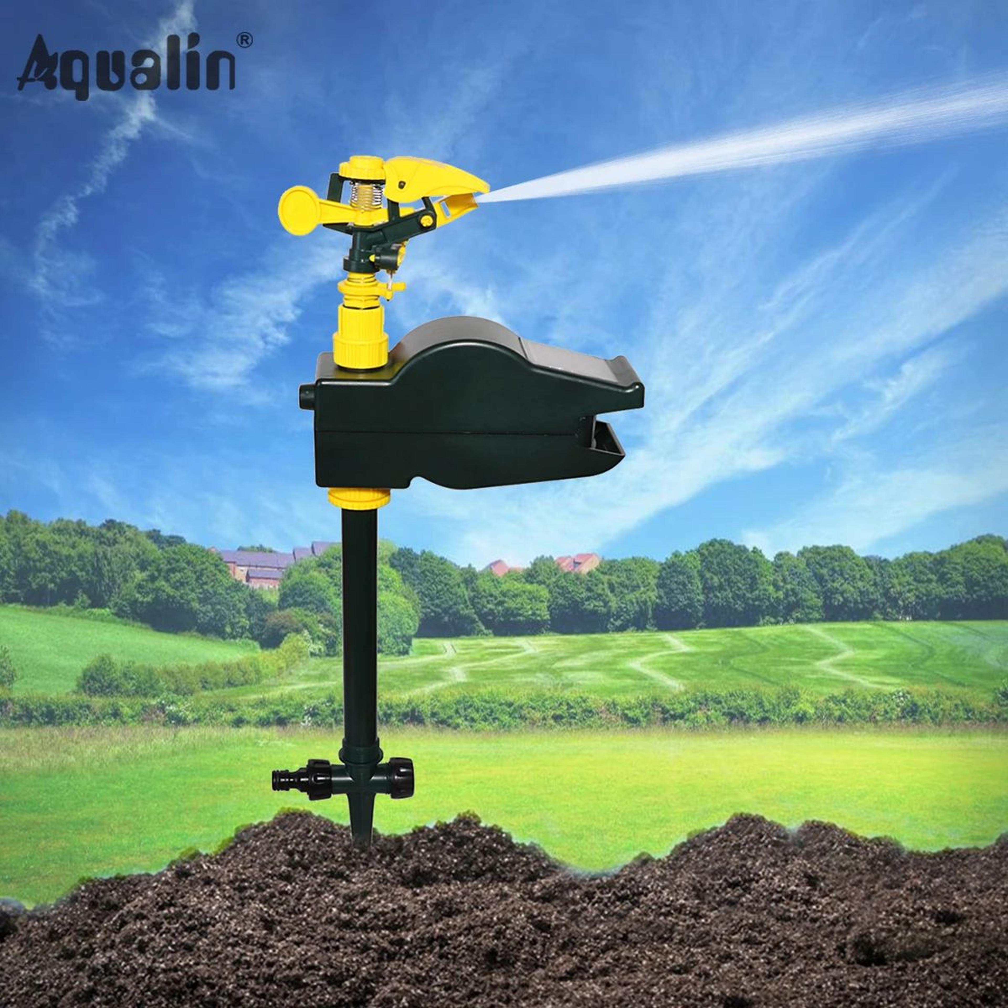solarguard motion activated sprinkler animal repeller