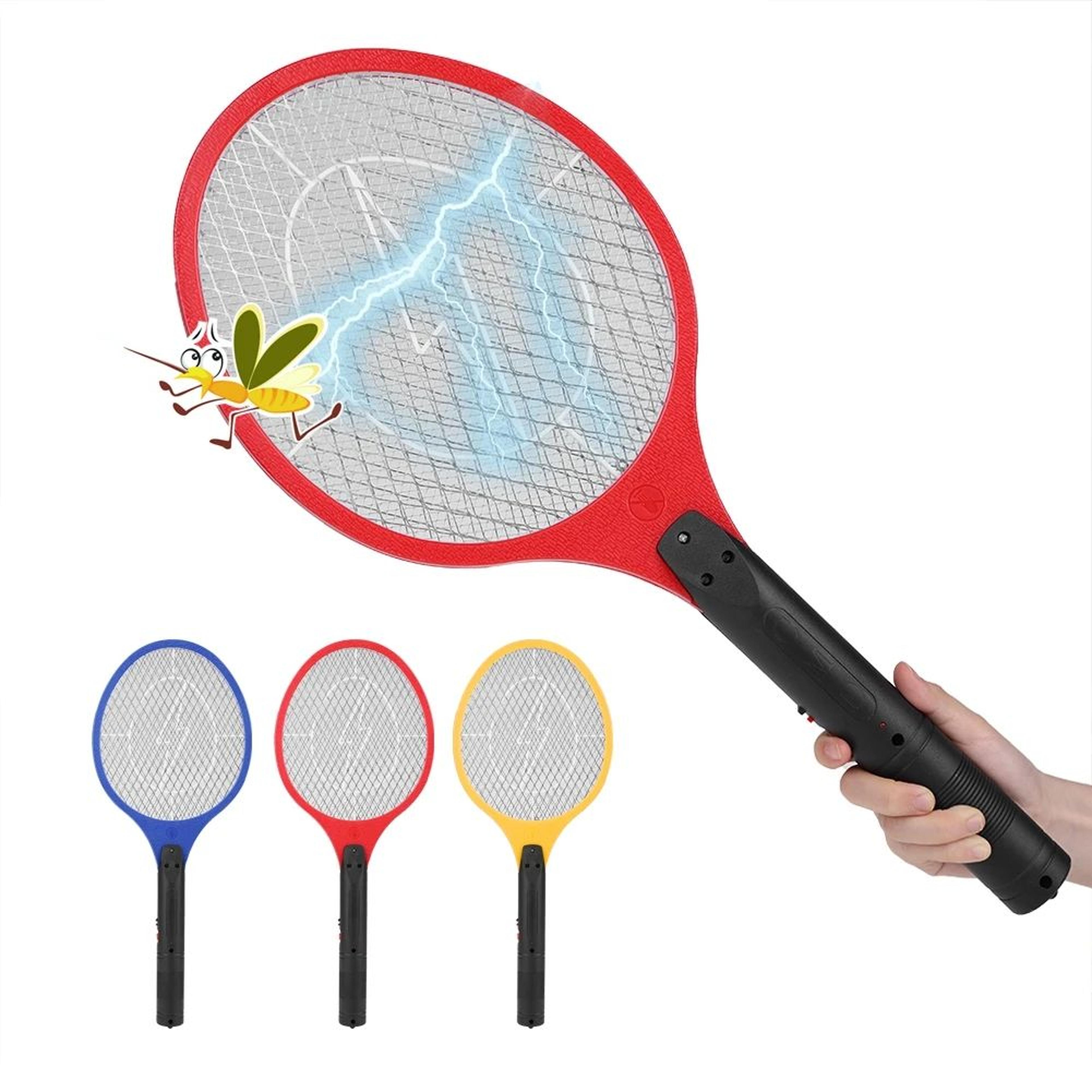 swiftzap rechargeable electric mosquito swatter and bug zapper racket