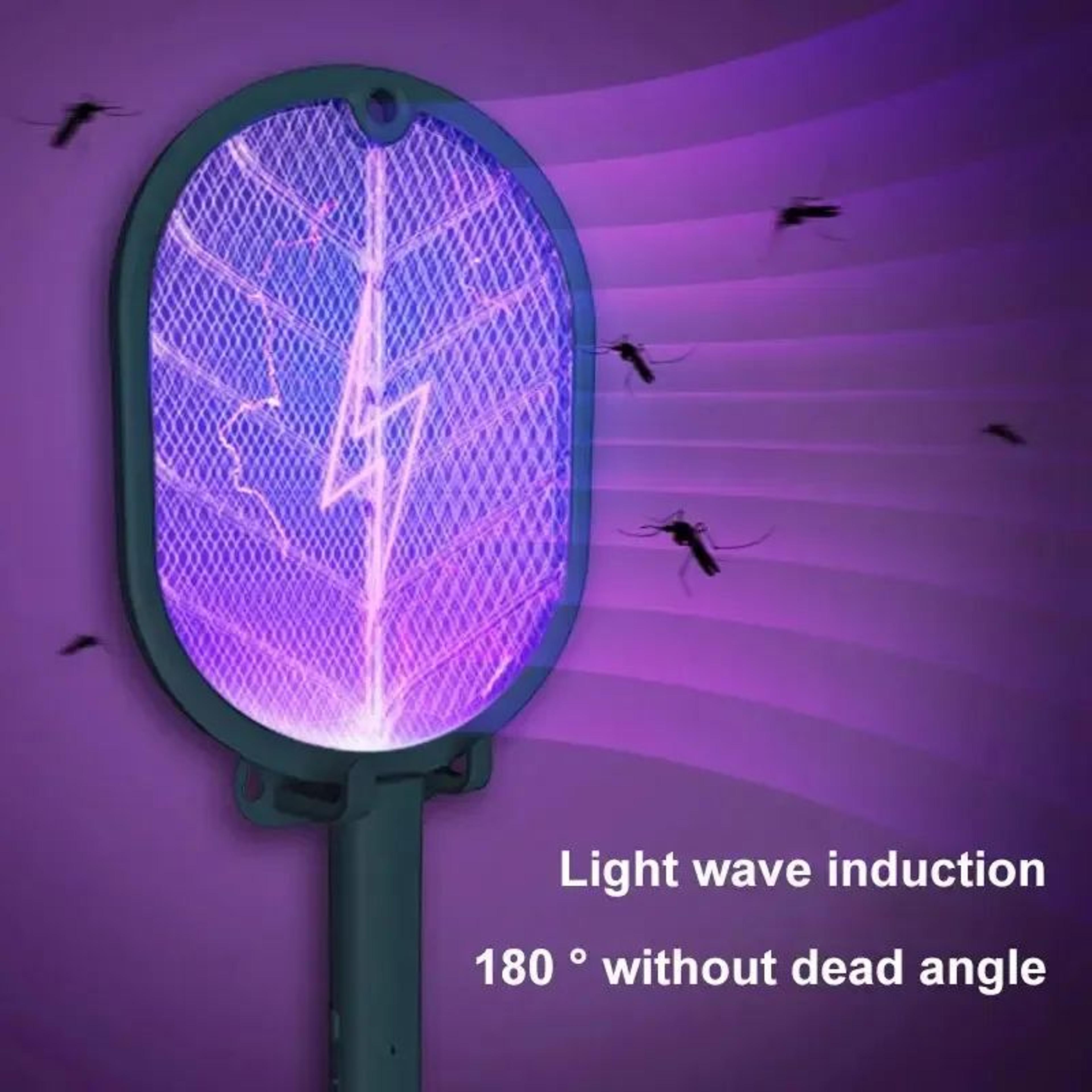 zapguard 2-in-1 electric mosquito swatter and usb rechargeable bug zapper