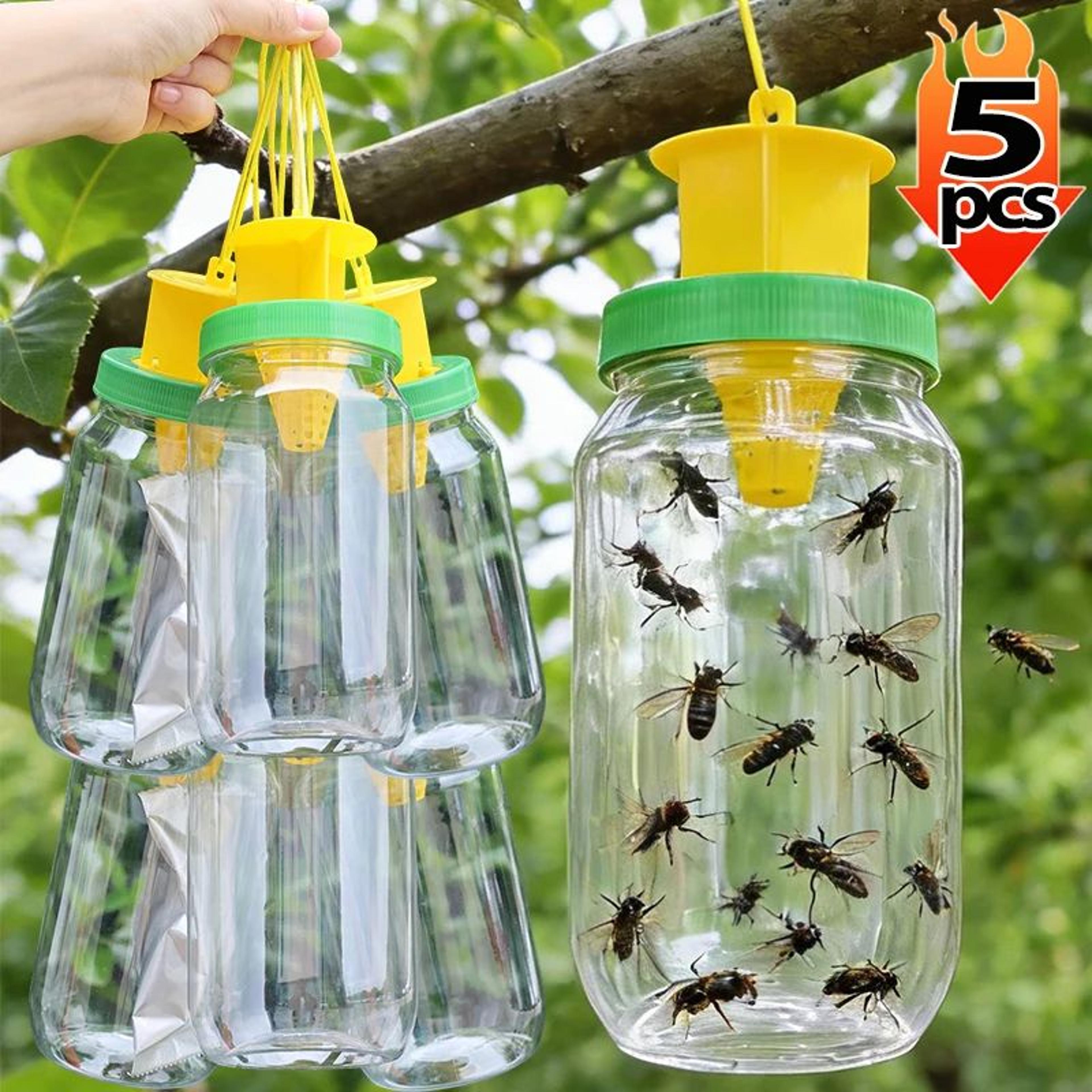 clearguard 800ml reusable outdoor fly trap bottle