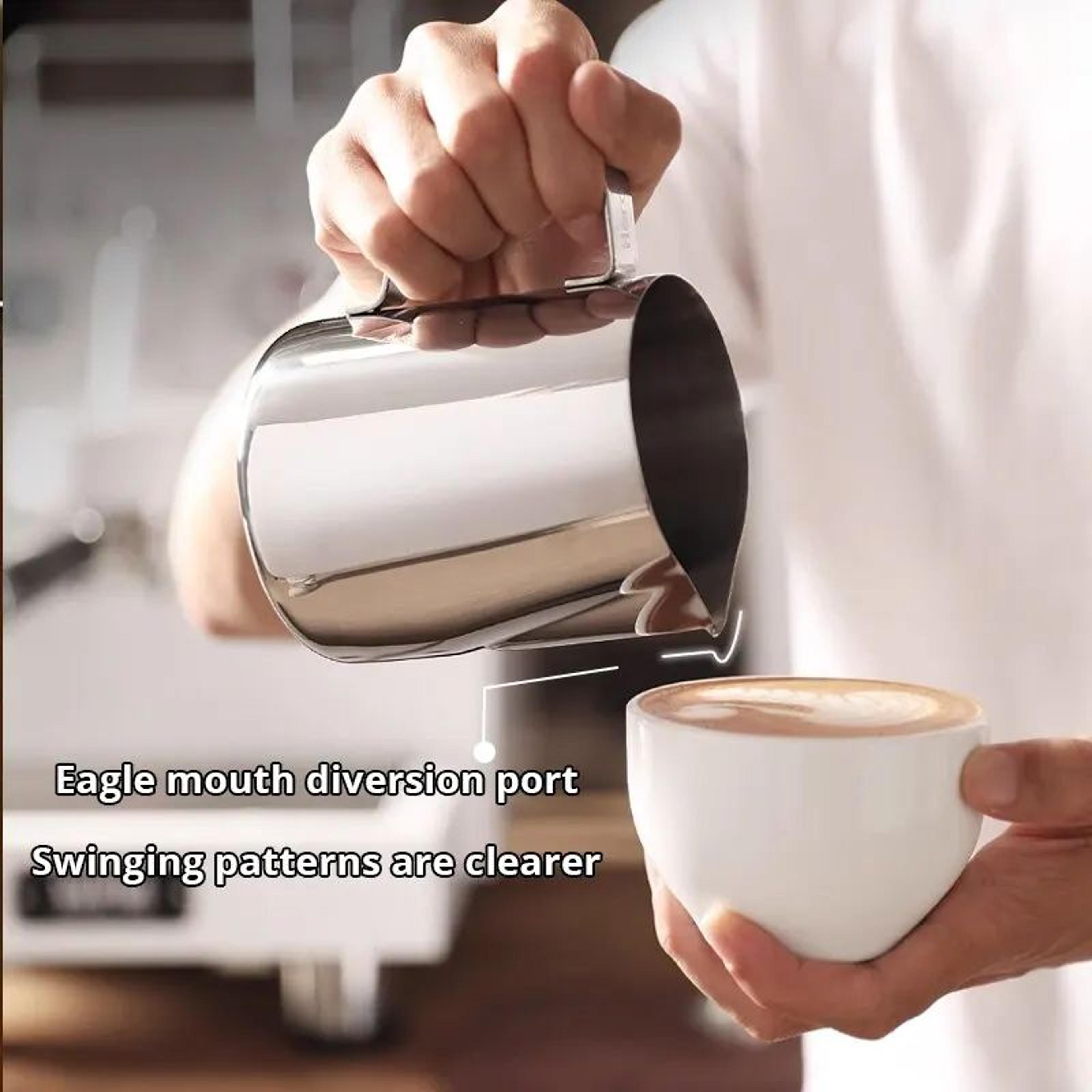 precisionpour 150ml stainless steel milk frothing pitcher