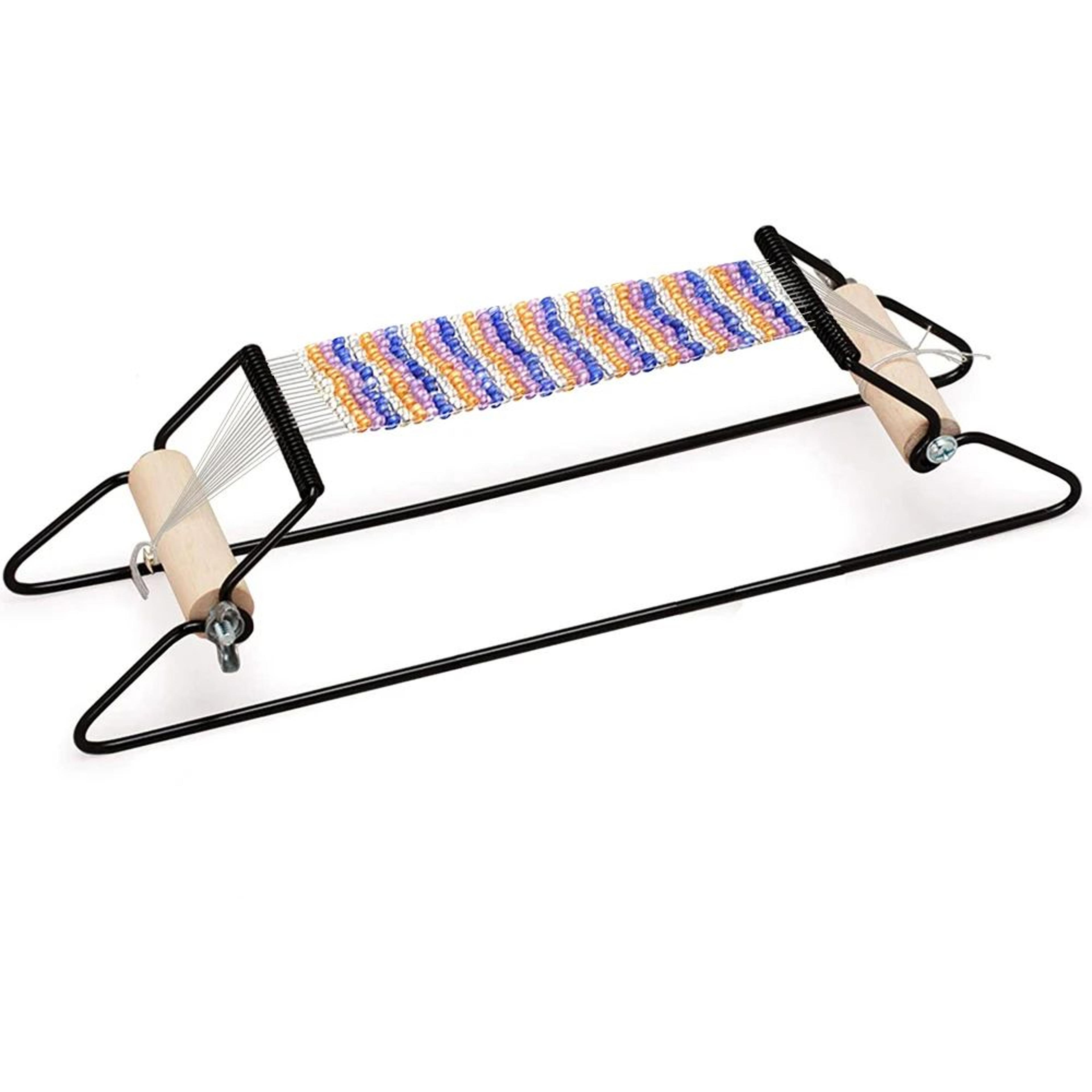 metal bead loom kit for diy bracelet and jewelry weaving