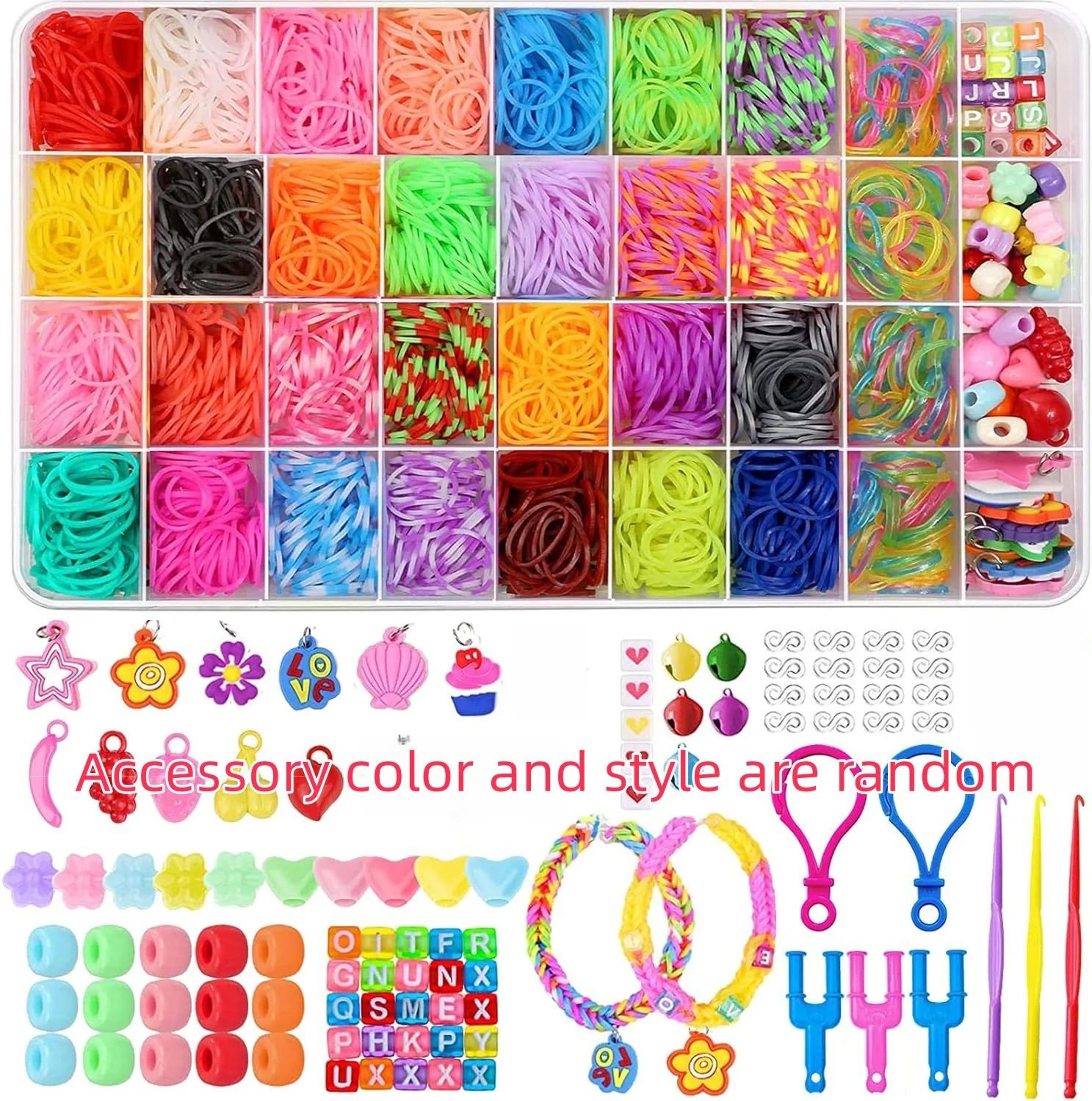 glowcraft loom bands kit bracelet making set