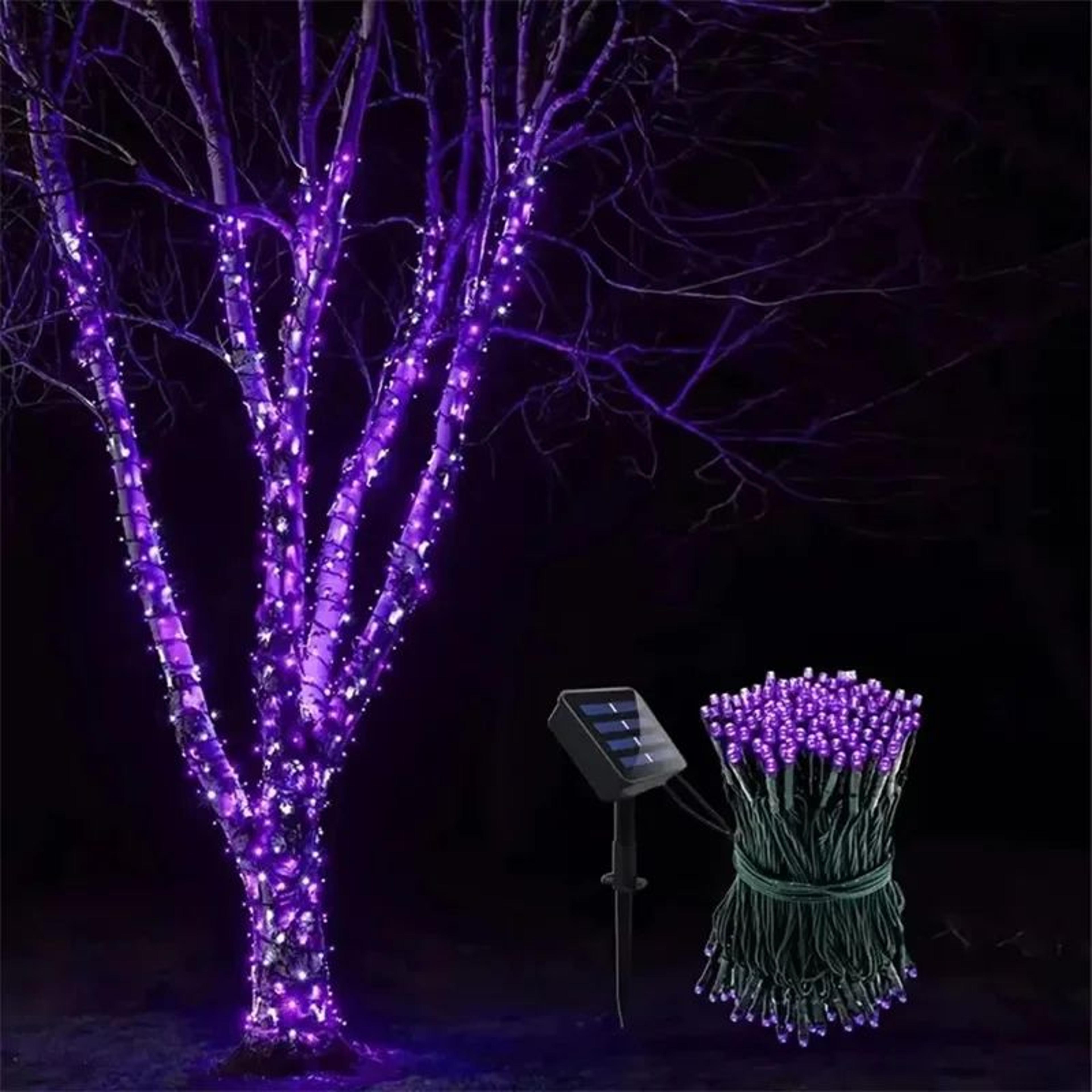 solar fairy string lights waterproof outdoor garden and holiday decor