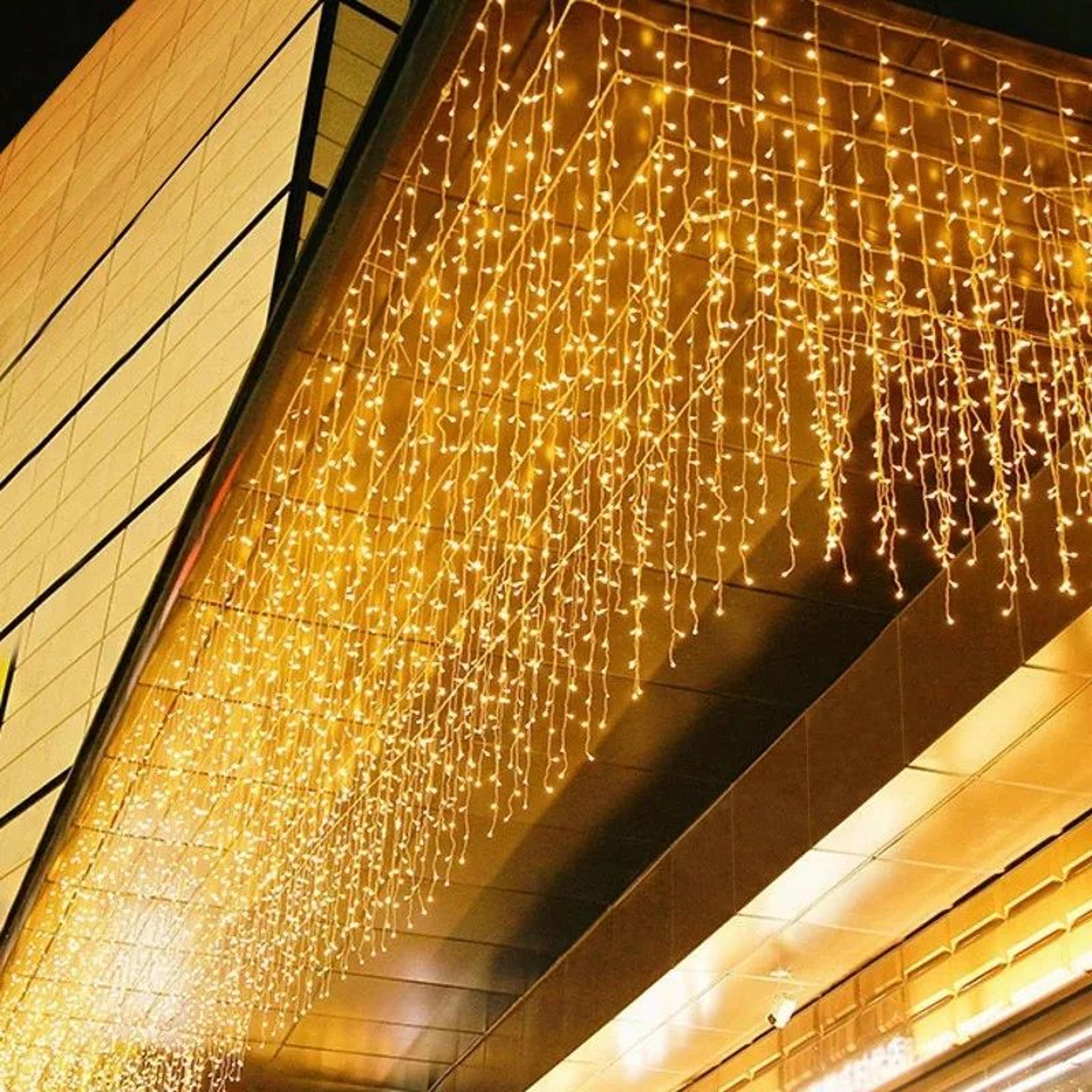 5m waterproof led icicle string lights for christmas and outdoor eaves