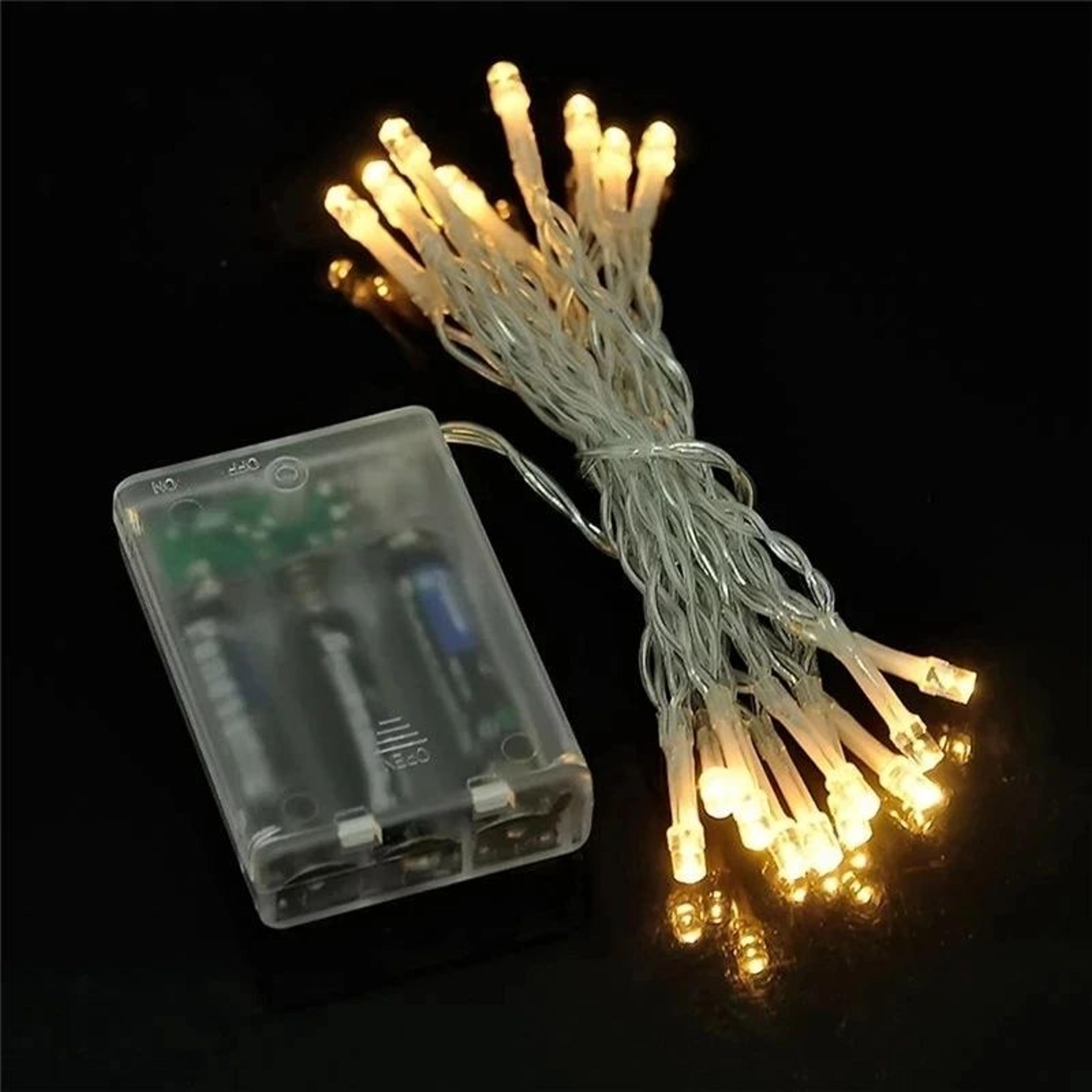 aa battery operated led fairy string lights for christmas and party decor