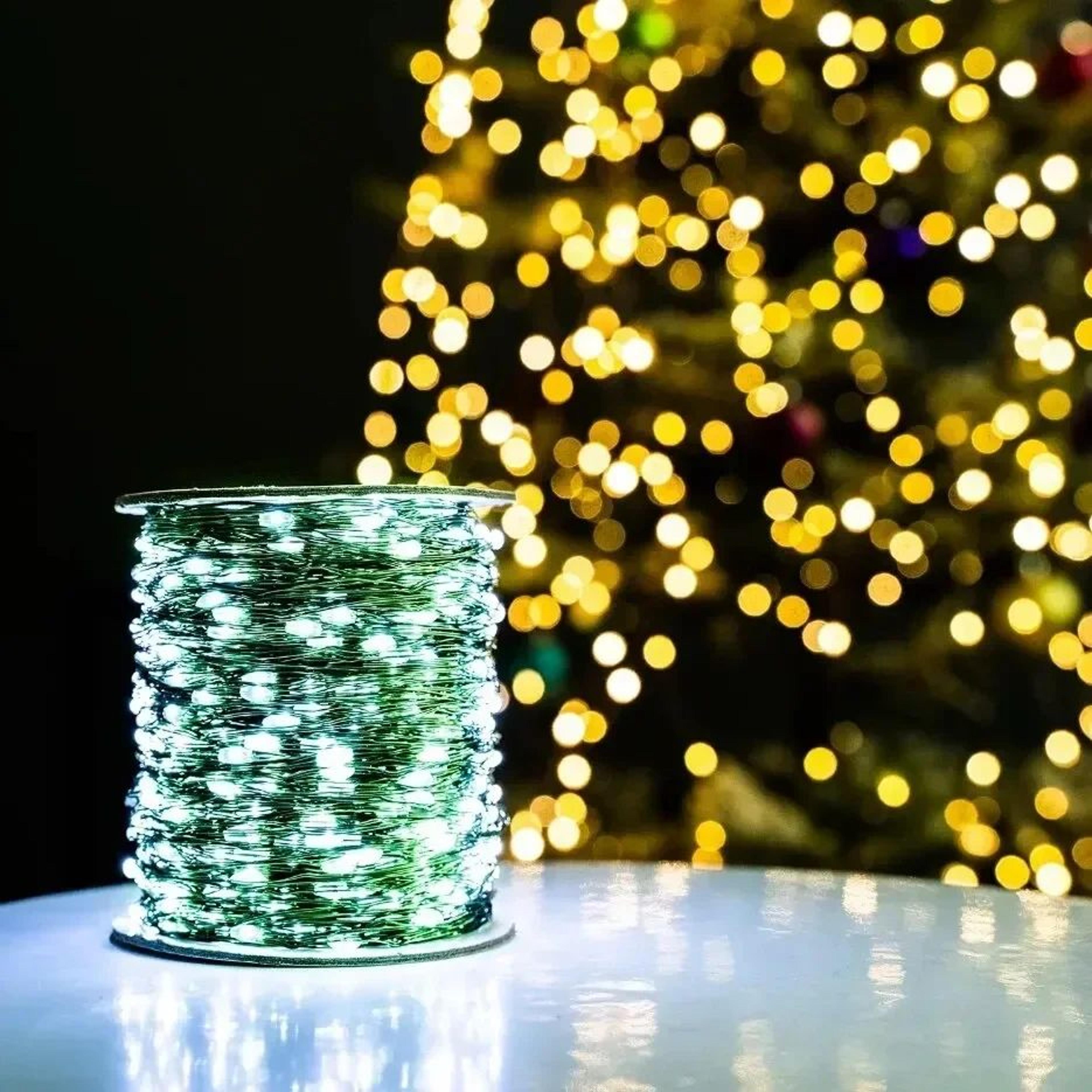 100-2000 led waterproof fairy string lights with remote and eu plug
