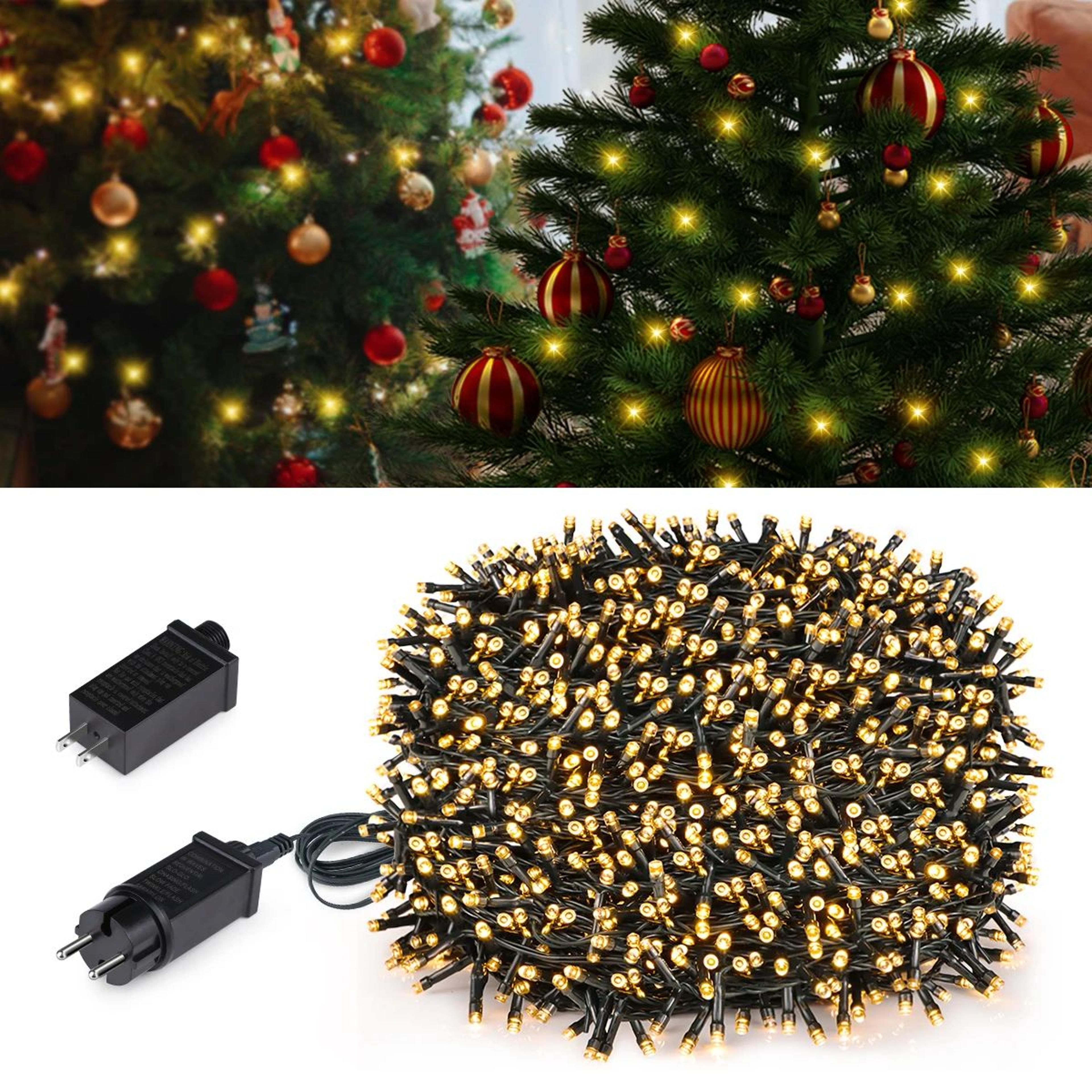 10m-100m waterproof led string lights for christmas, garden and outdoor decor