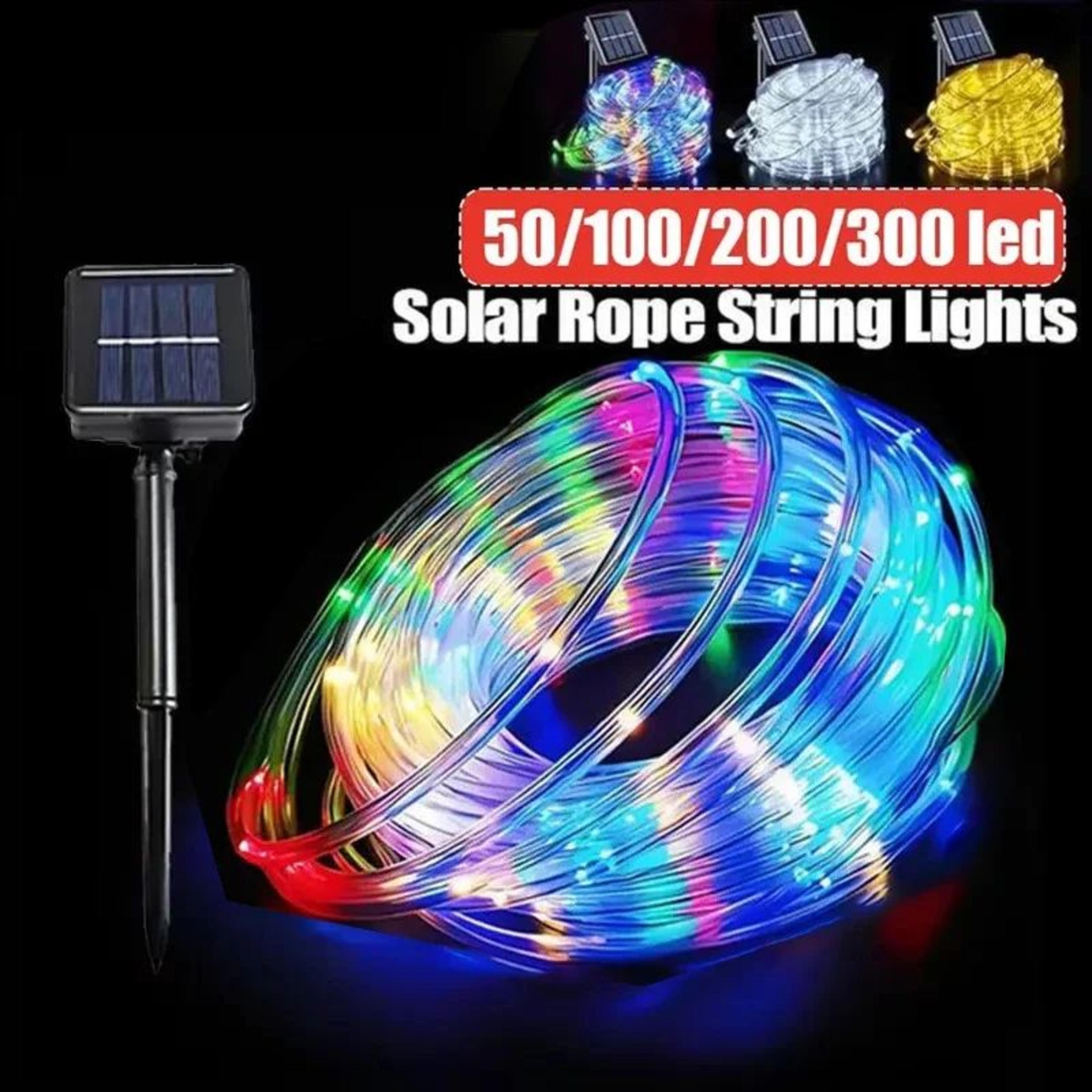 solar rope lights outdoor waterproof 7m-32m with 8 lighting modes