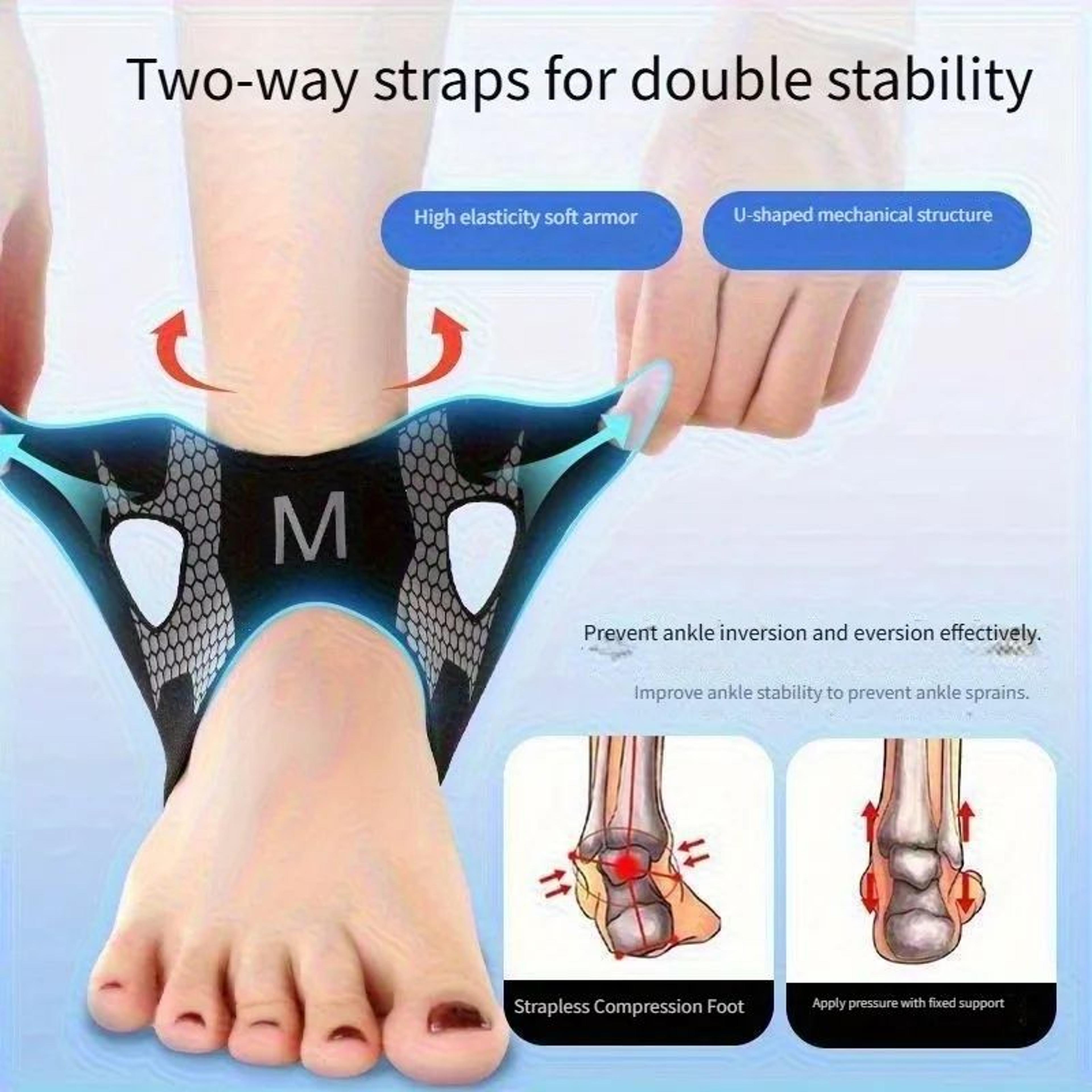 adjustable breathable ankle support brace for sports and everyday stability