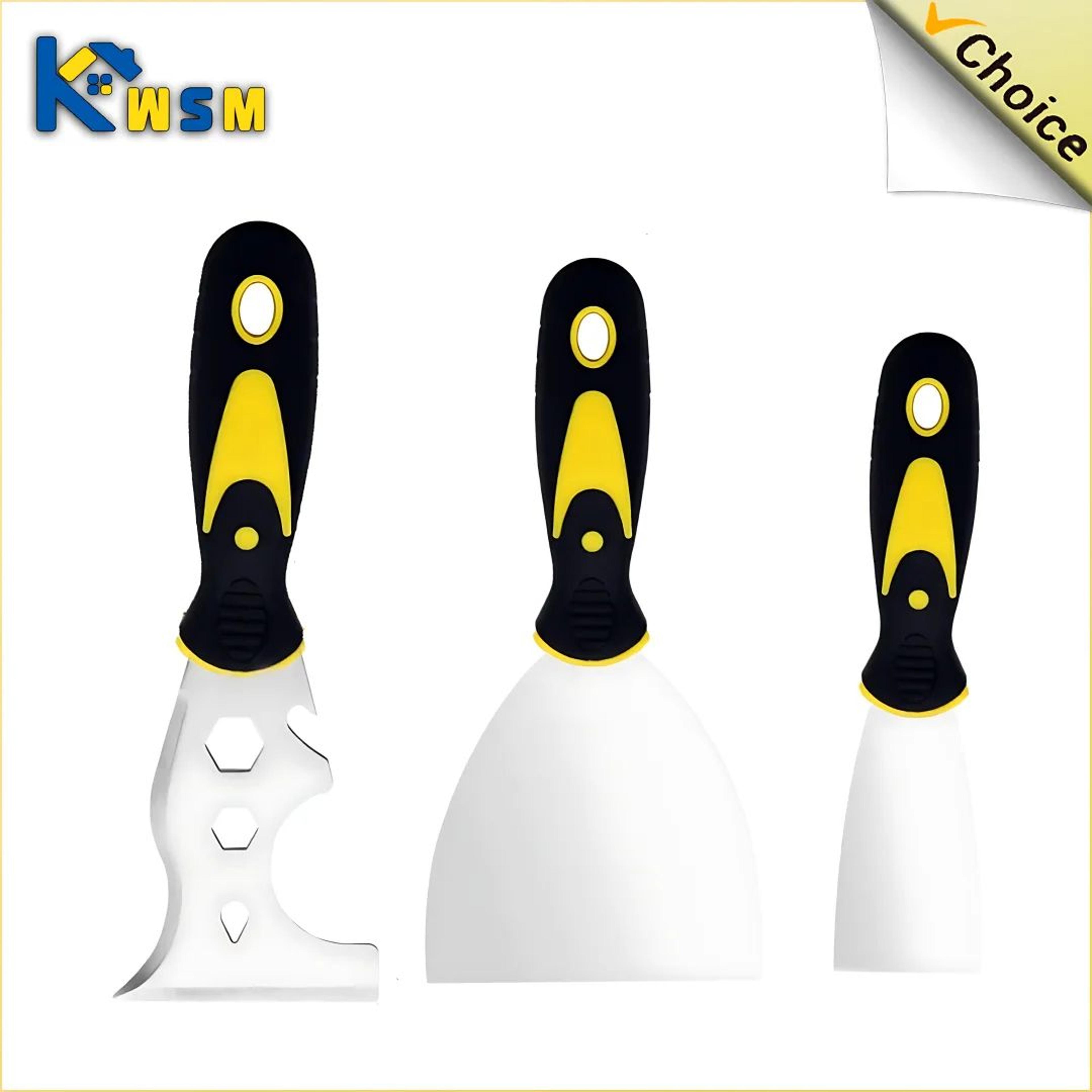 15 in 1 multifunctional putty knife stainless steel paint scraper tool