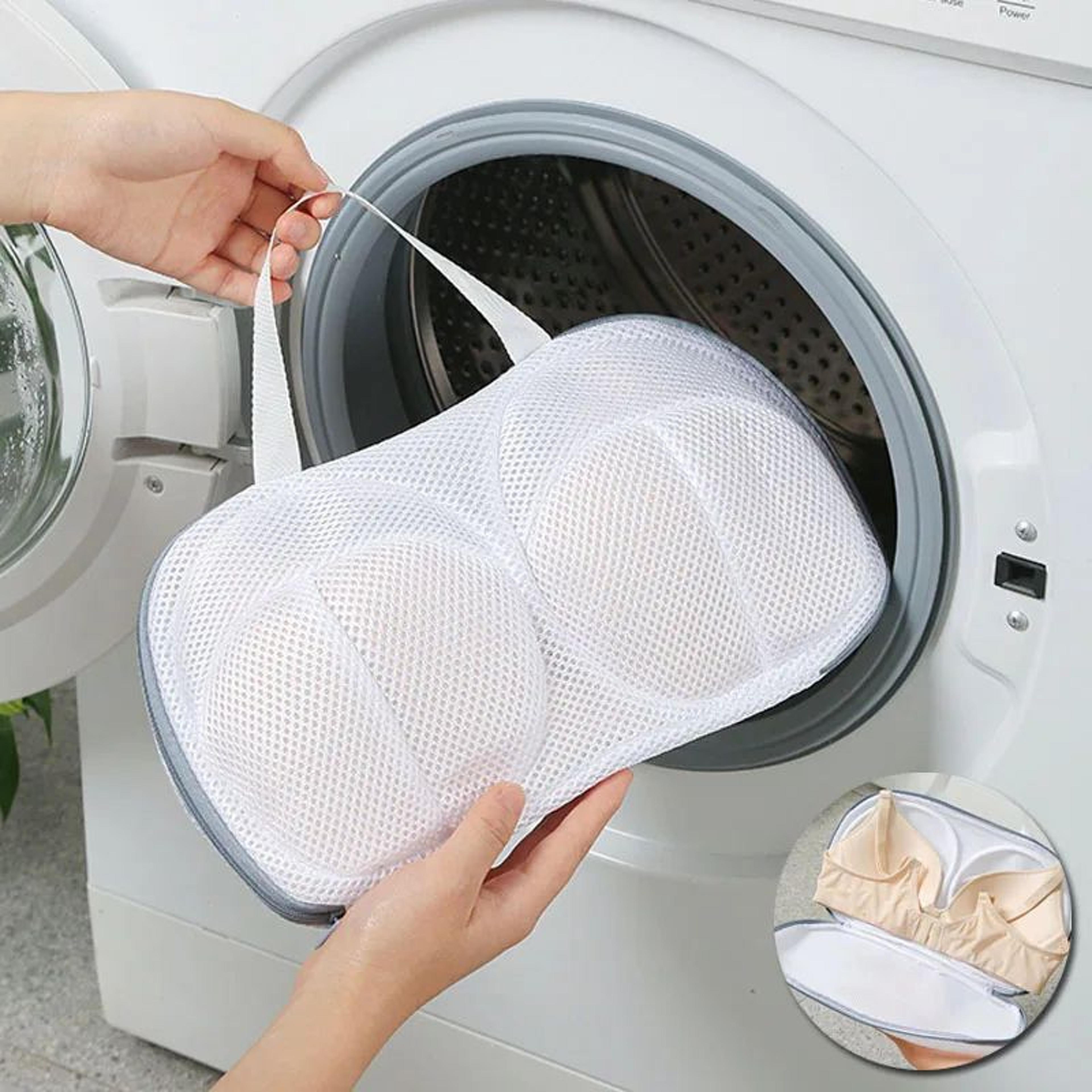 protective bra mesh laundry bag with zipper for delicates