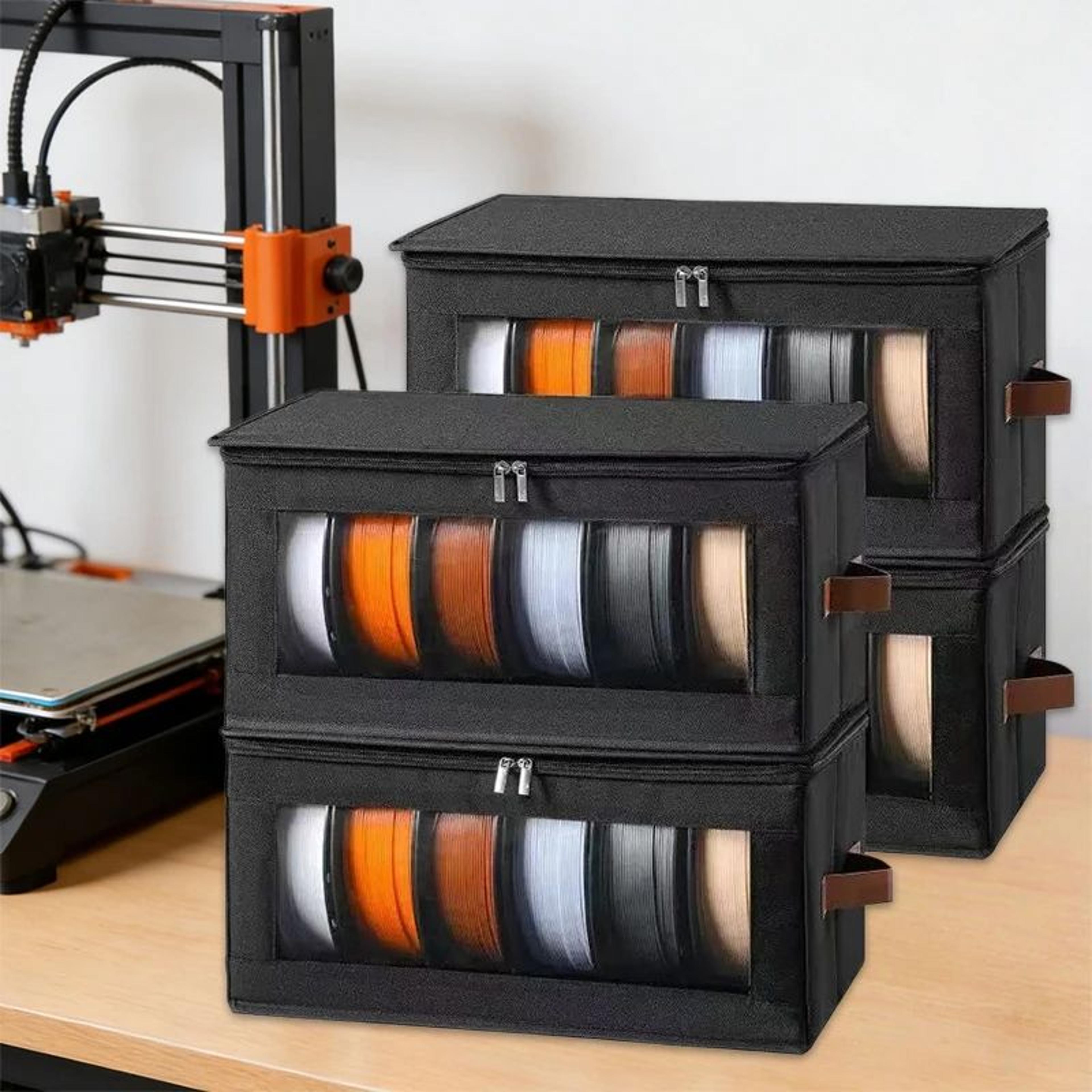 3d printer filament storage bag organizer with dustproof foldable design