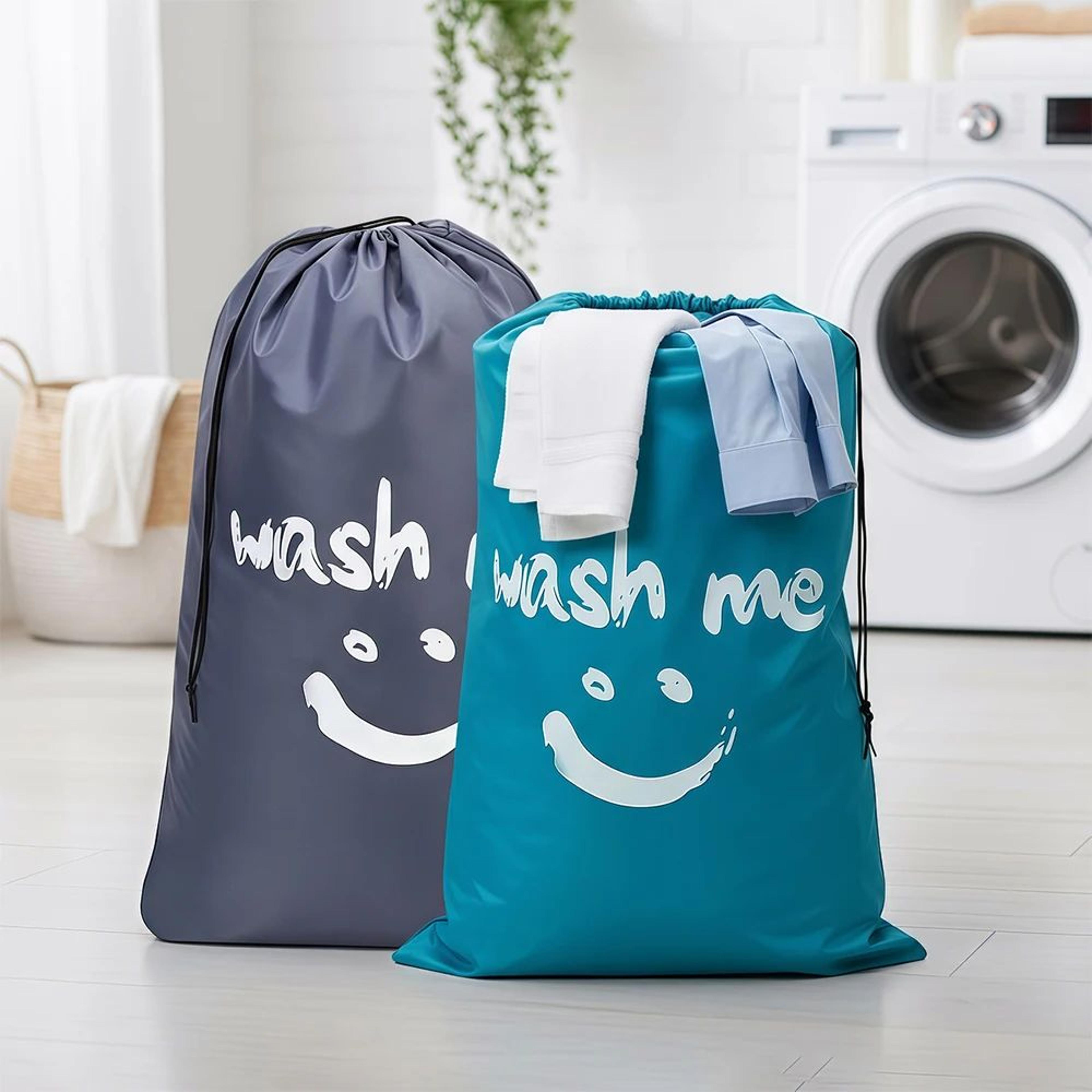 extra large travel laundry bag with drawstring heavy duty dirty clothes organizer