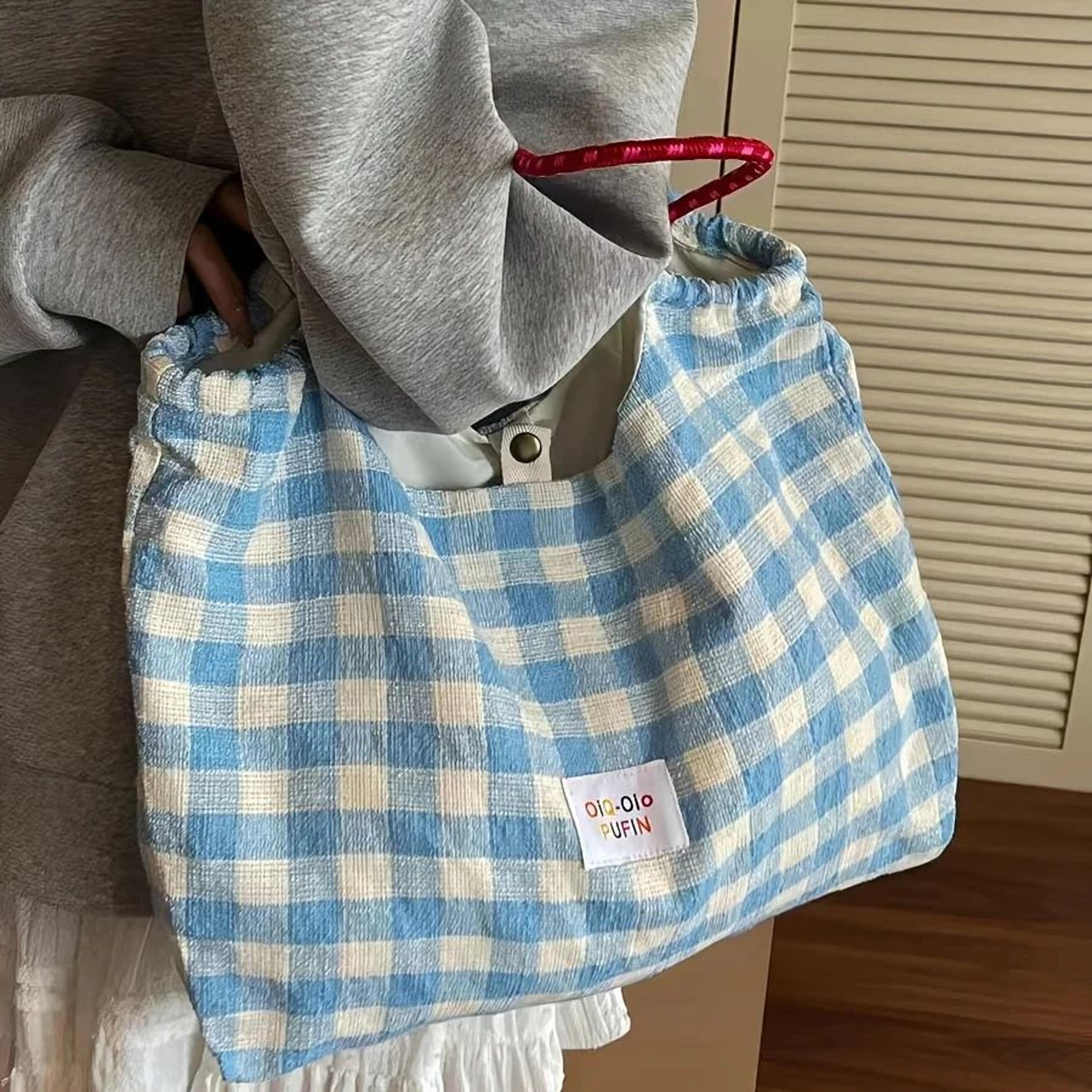 korean style large capacity women's shoulder tote bag