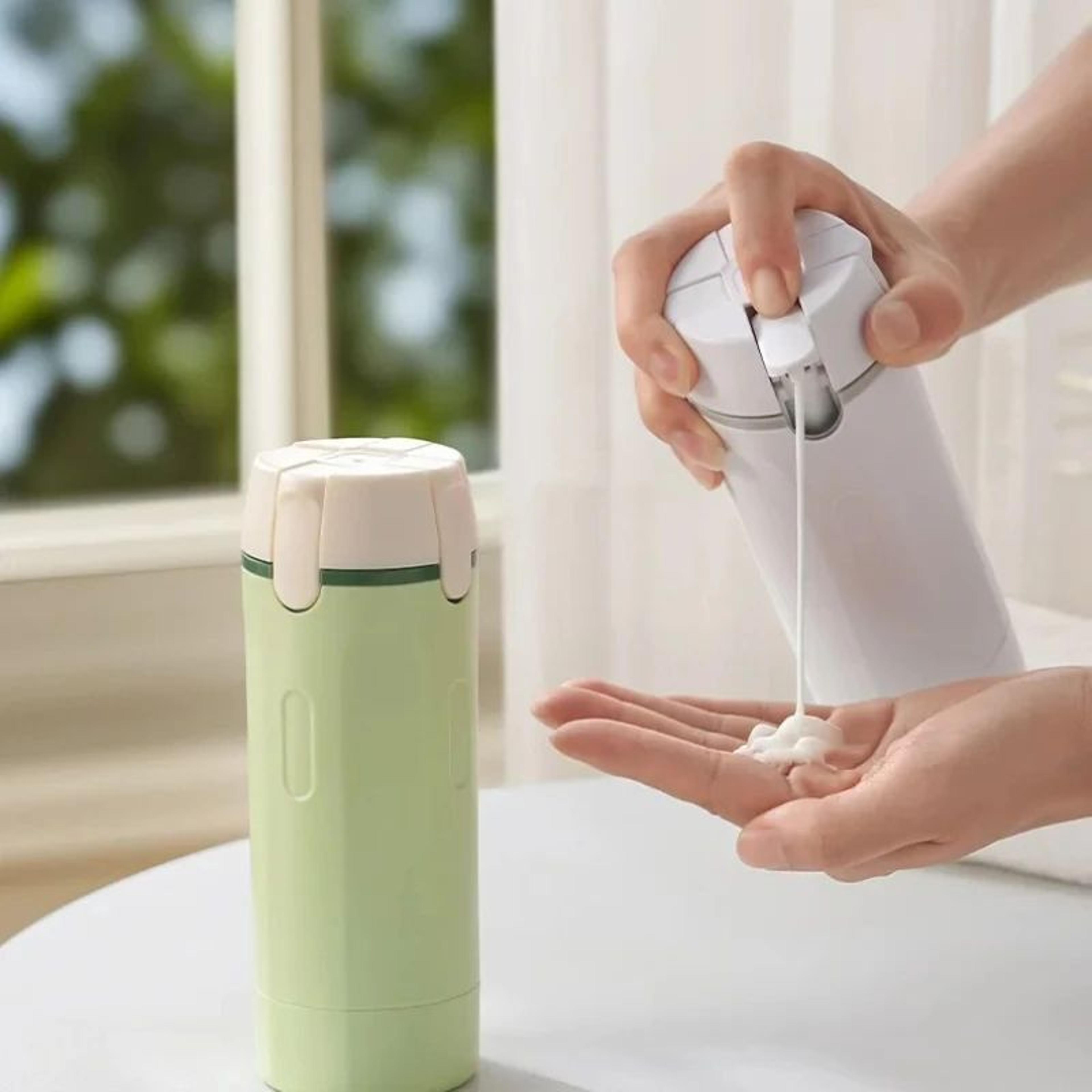 4-in-1 leakproof travel dispenser bottle for toiletries