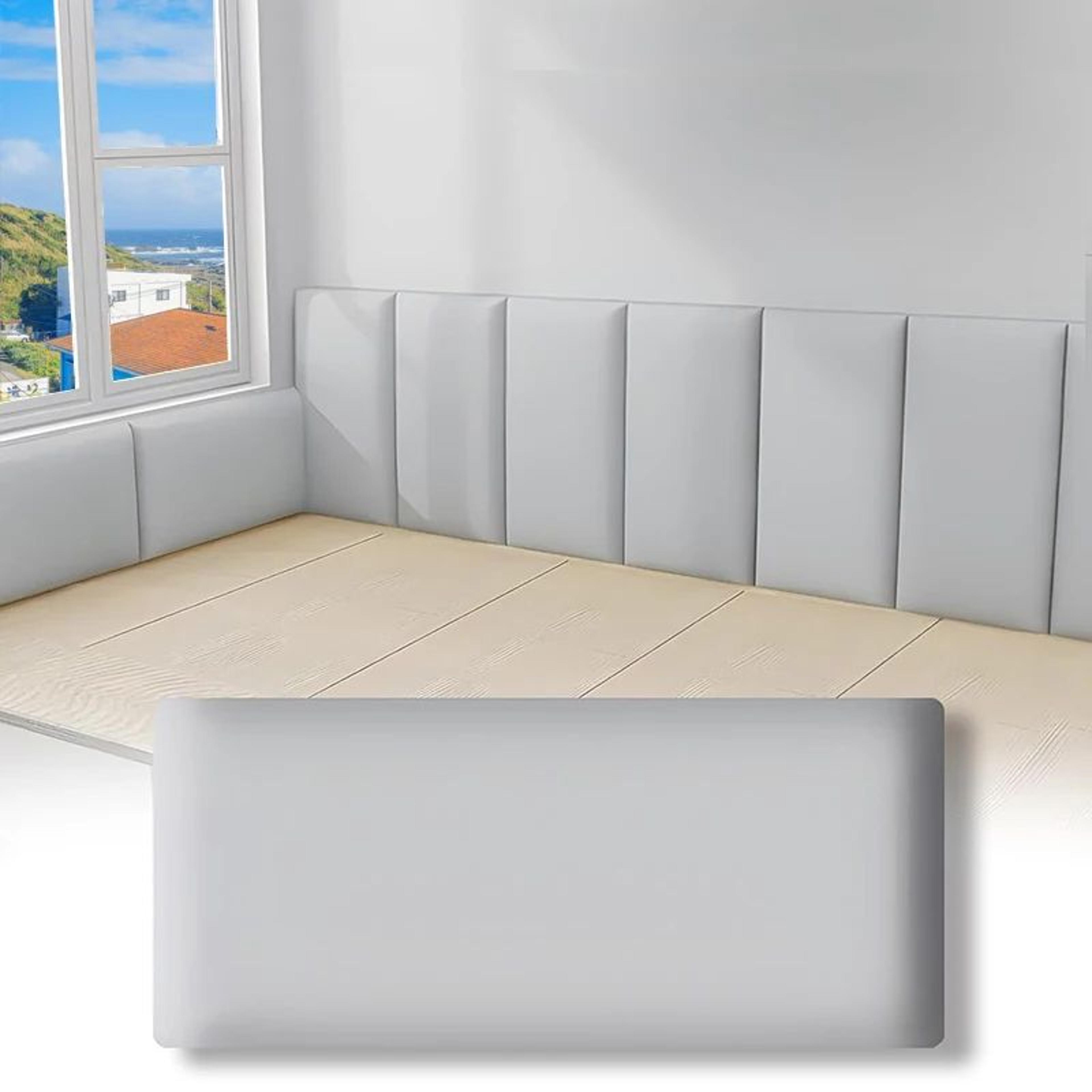 3d soft self adhesive leather wall panel 5pcs for headboard and kids room
