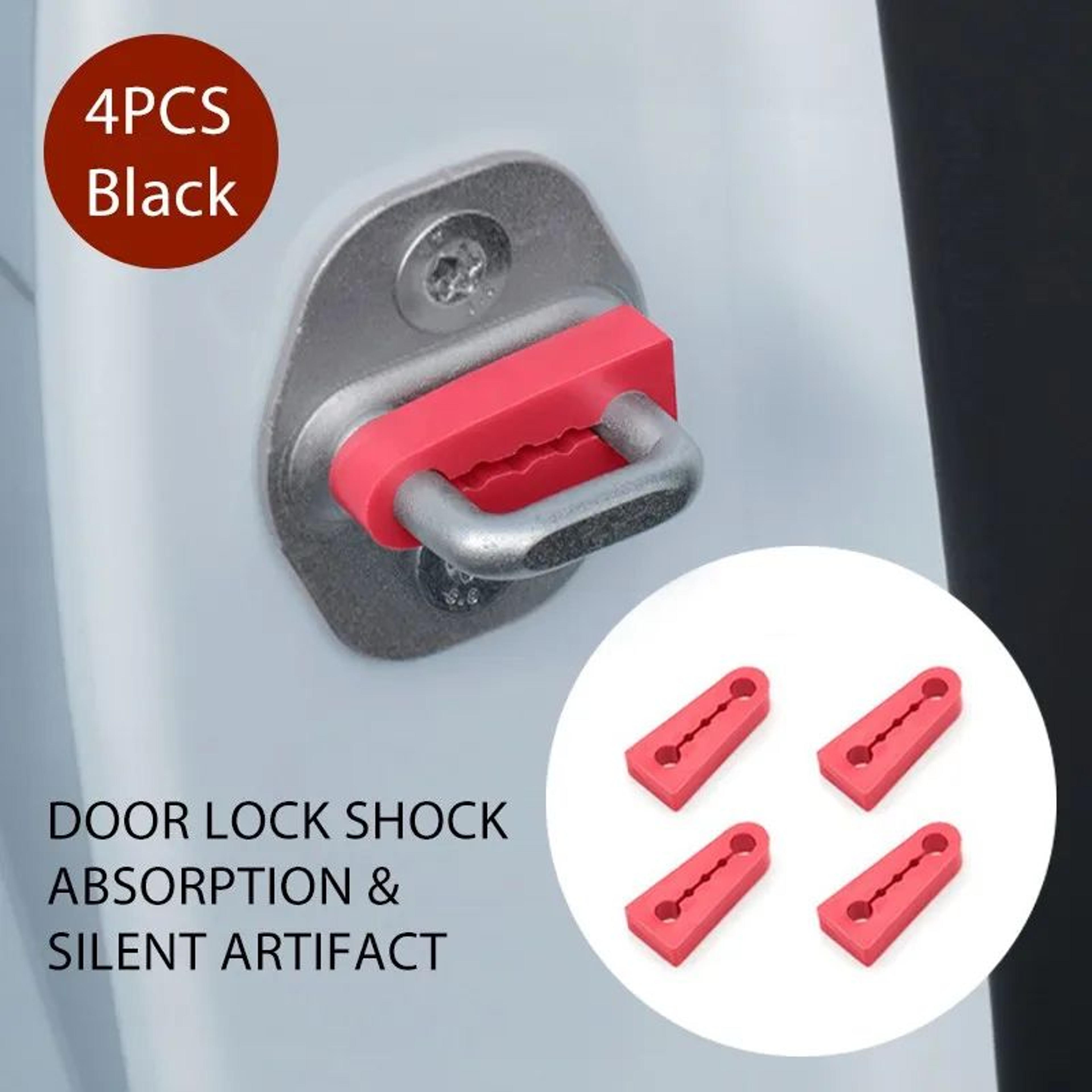 4pcs universal car door shock absorber silicone noise reduction buffer pads