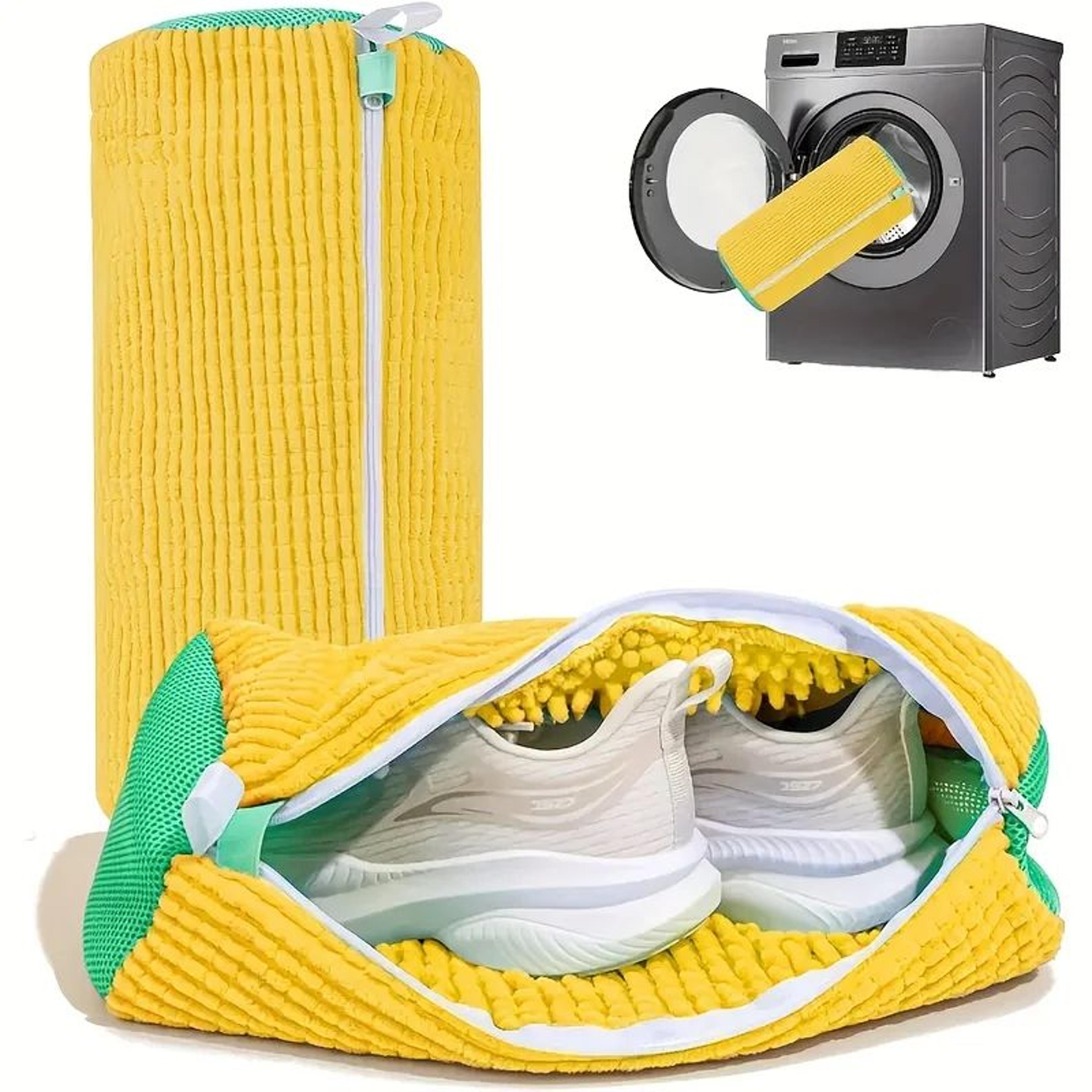reusable sneaker shoe washing bag for washer and dryer