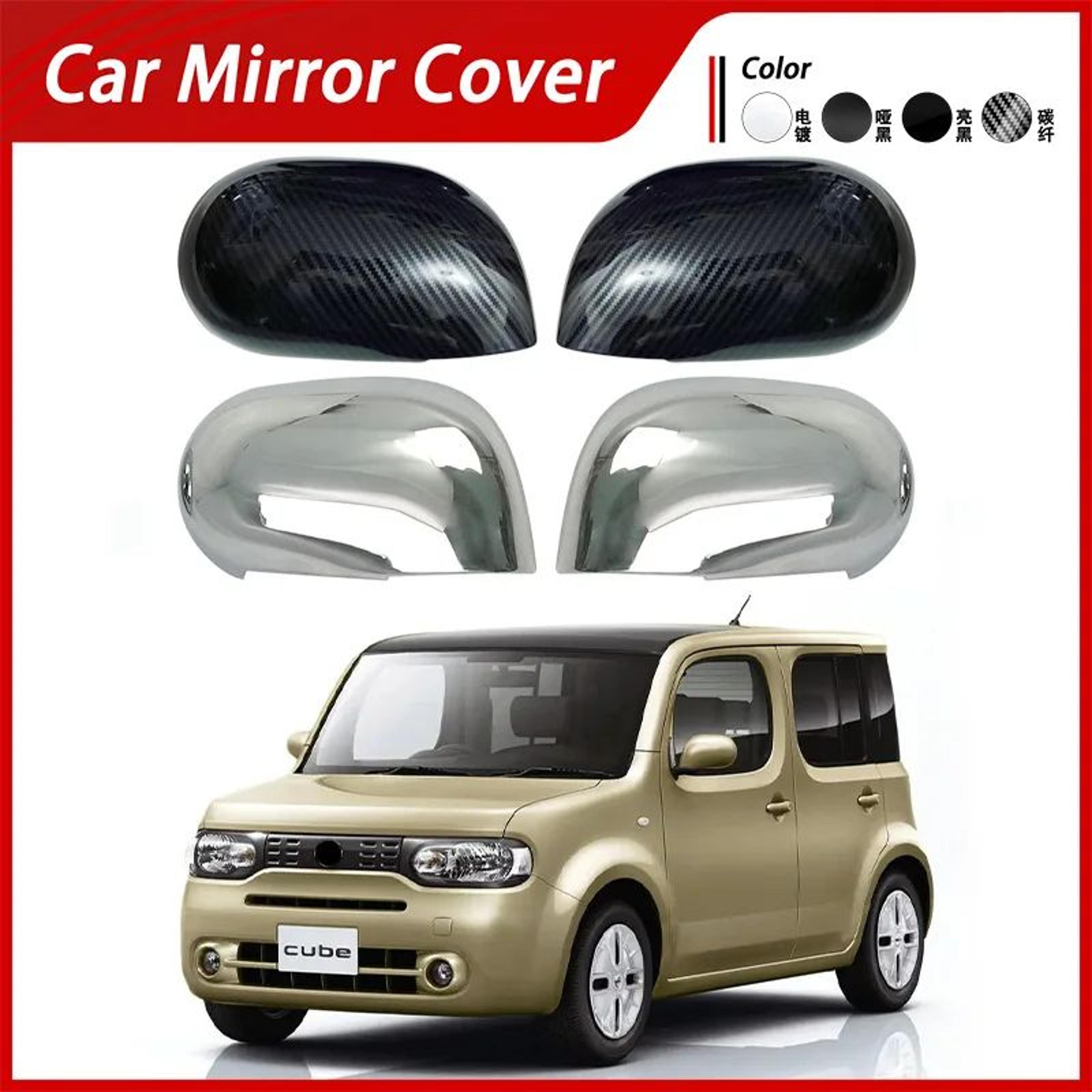 nissan cube z12 carbon fiber pattern side mirror covers 2009-2019