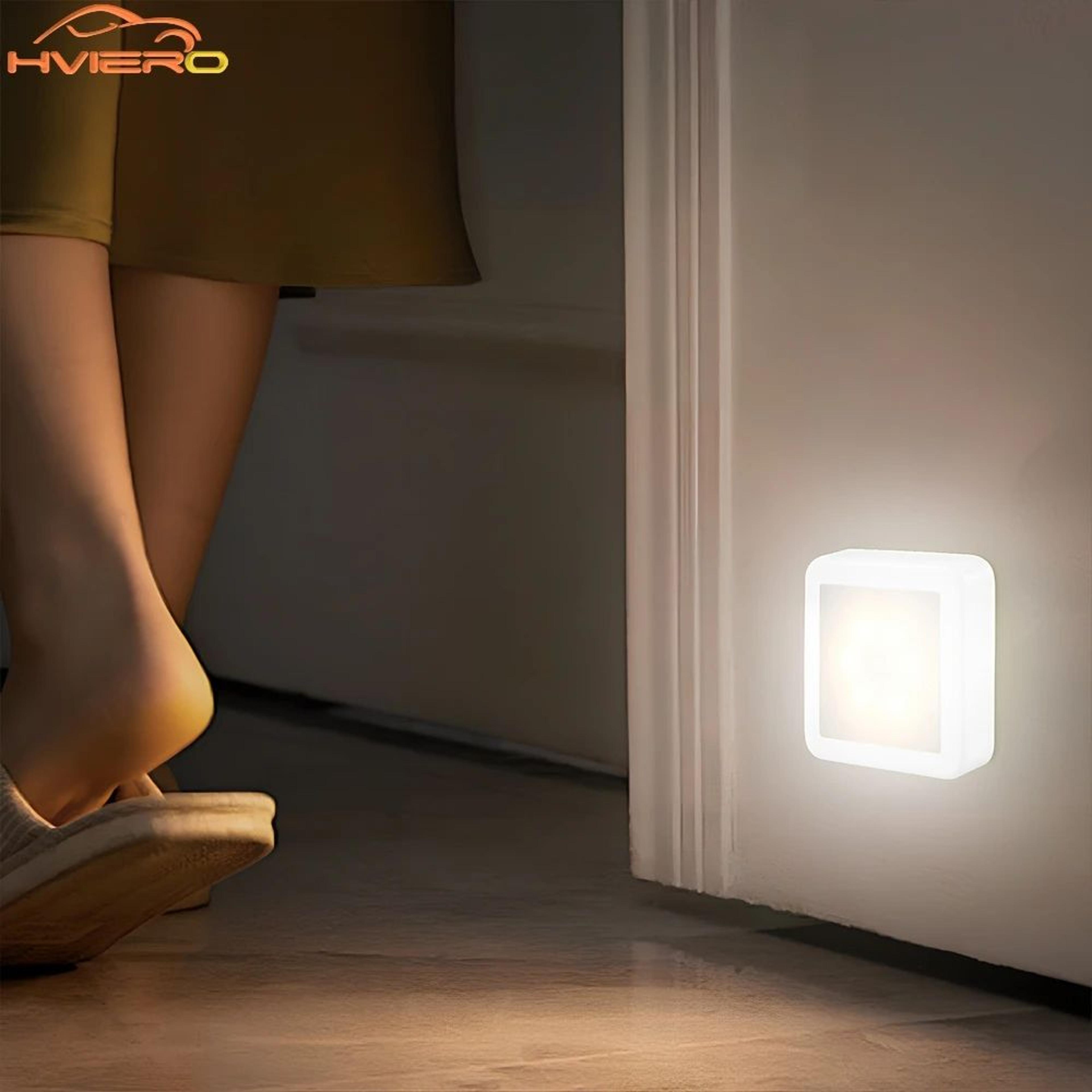 smart motion sensor led night light for hallway, bedroom and bathroom