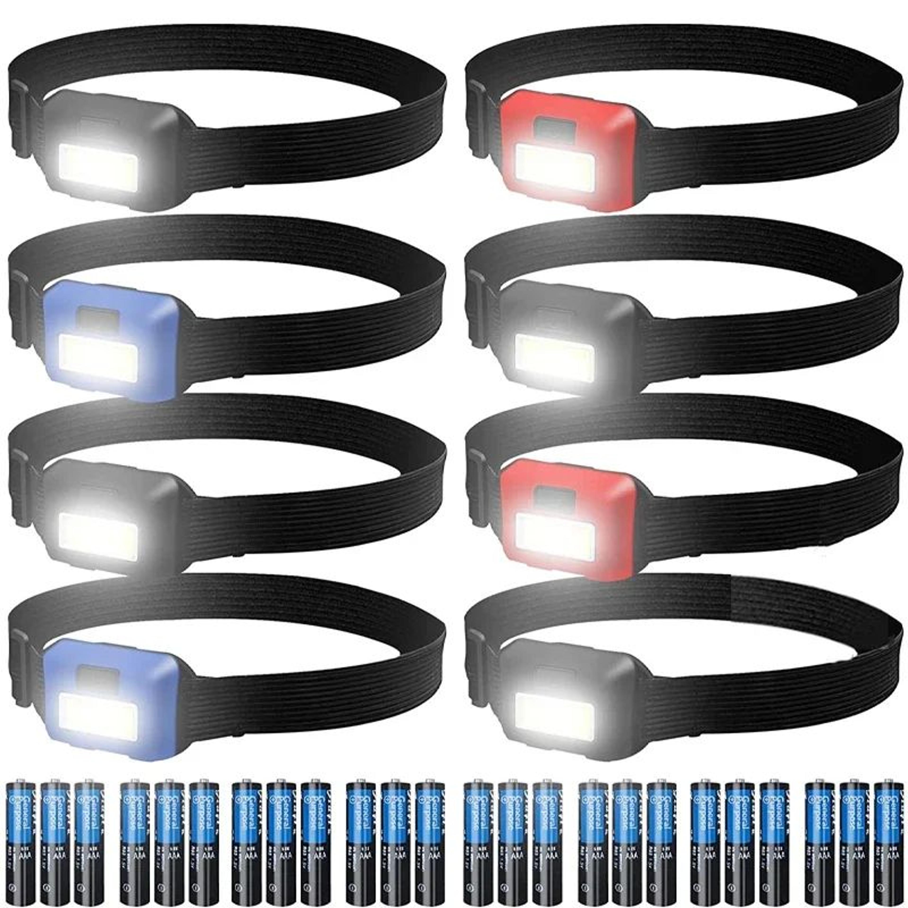 cob led headlamp flashlight with 3 modes waterproof outdoor head light