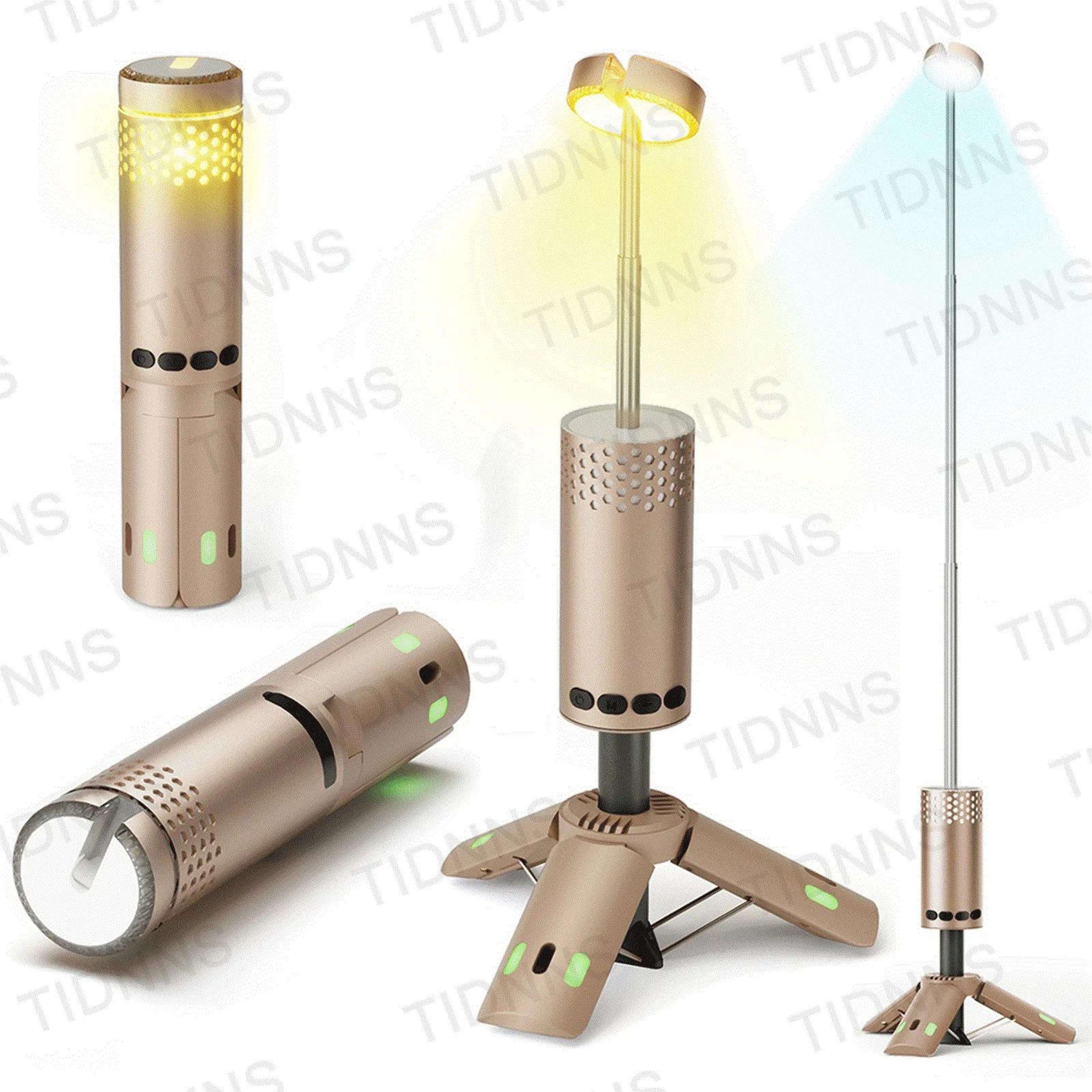 10000mah rechargeable led camping lantern with magnetic base and telescopic stand