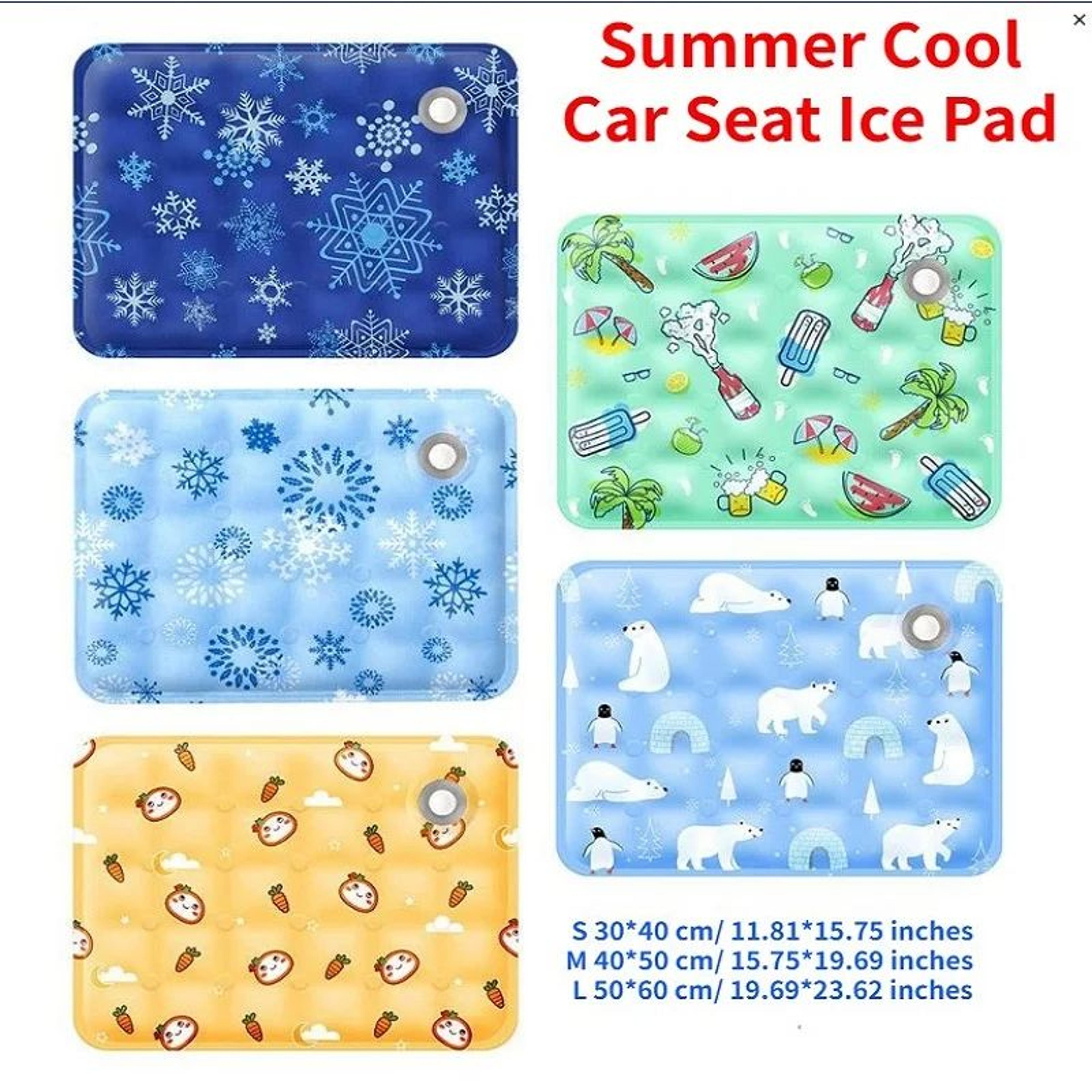 cooling water car seat cushion - summer ice pad for car, office and chair