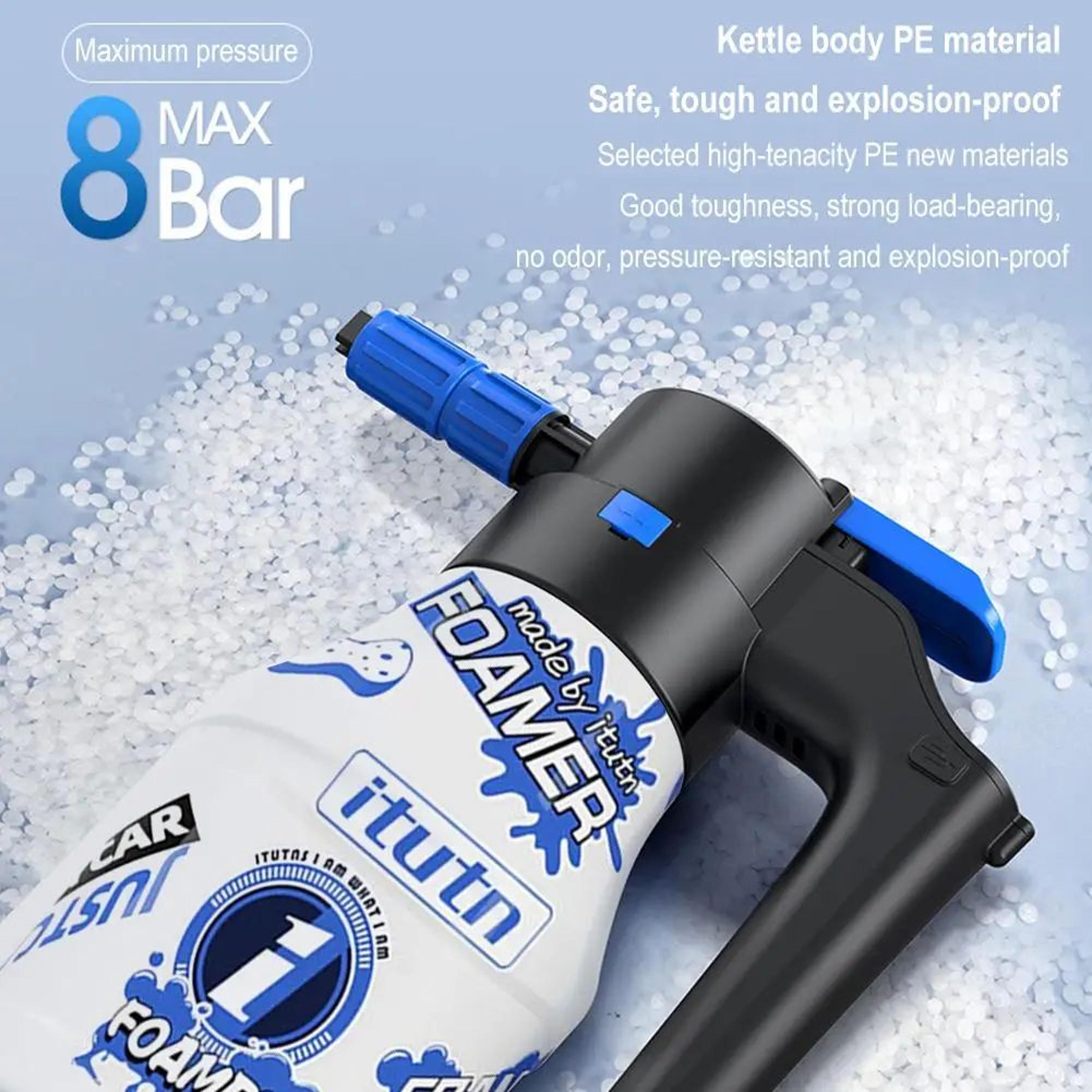 1.5l electric foam sprayer 2600mah rechargeable car wash foam sprayer